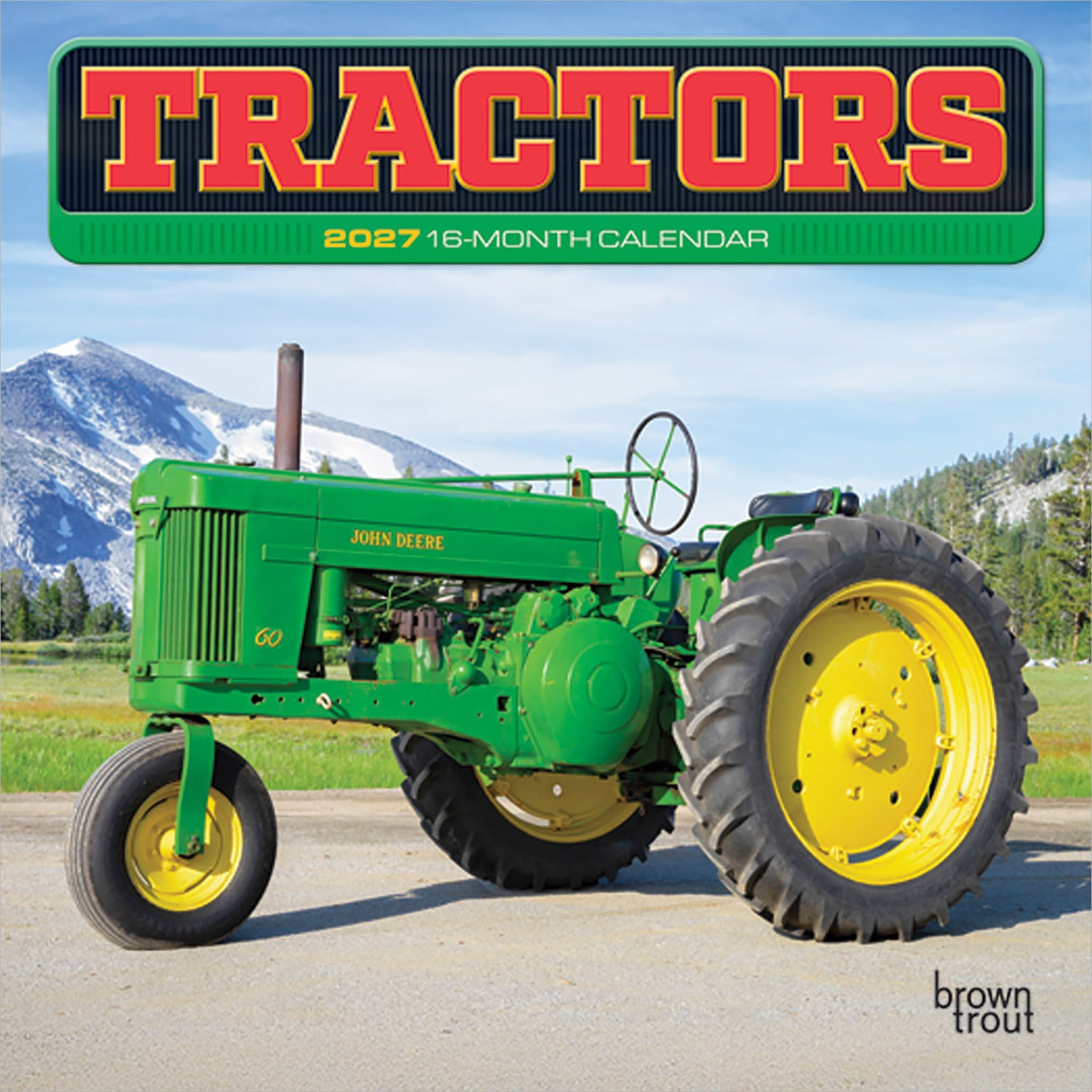 Tractors 2027 Mini Calendar