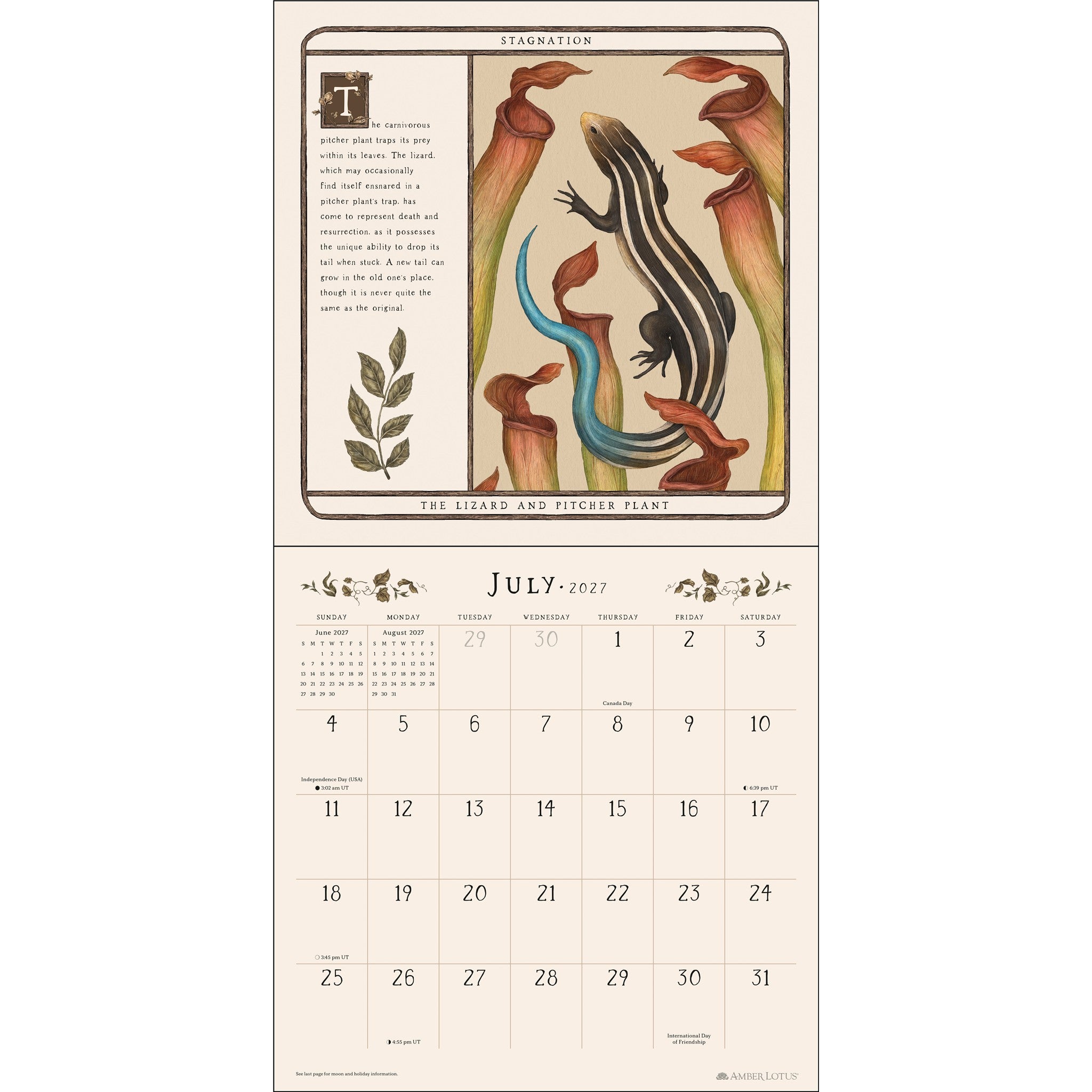 Calendrier mural 2027 Les Gardiens de la Forêt - En ligne seulement