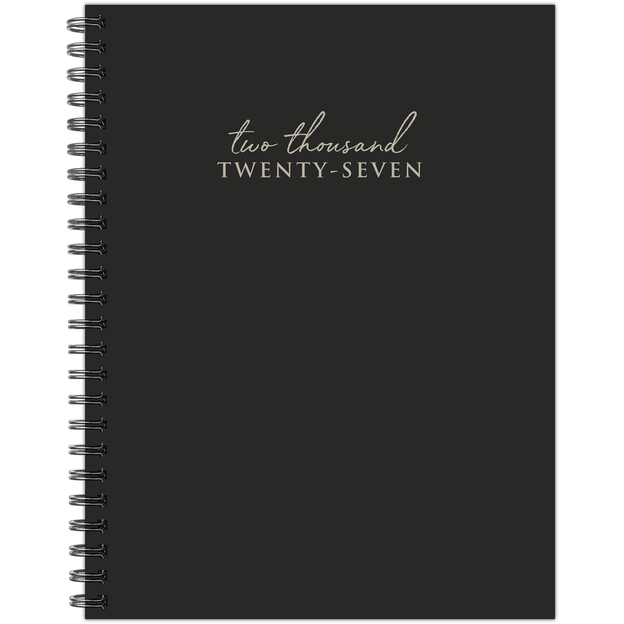 Contemporary Black Exclusive 2027 Engagement Calendar