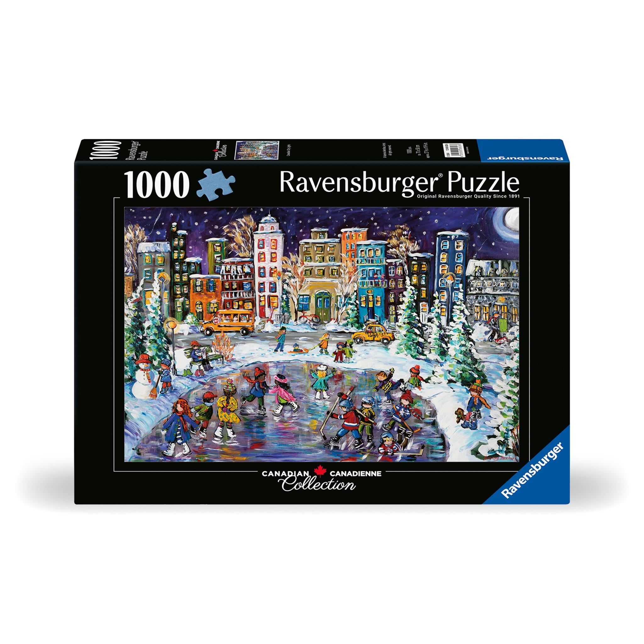 Puzzle de 1000 pièces Ravensburger « Lumières de la ville canadienne »