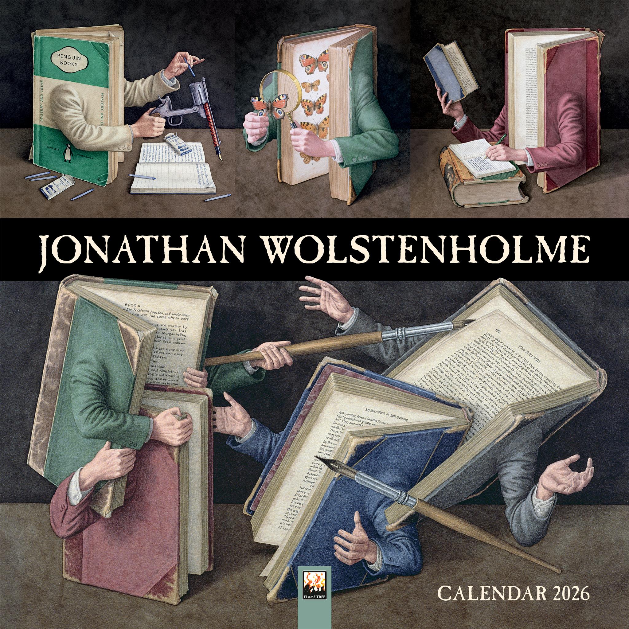 Jonathan Wolstenholme 2026 Wall Calendar - Online Only