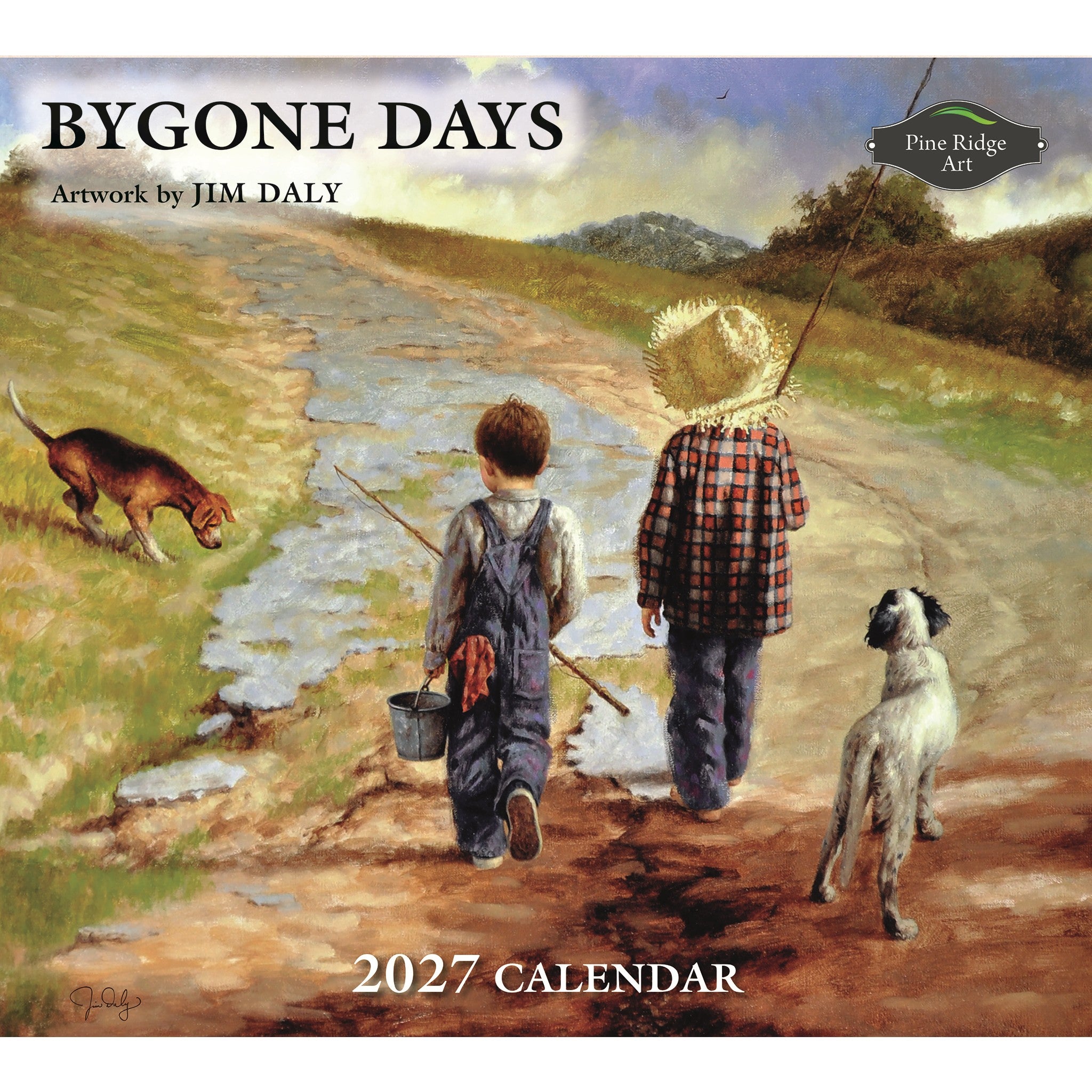Bygone Days 2027 Wall Calendar