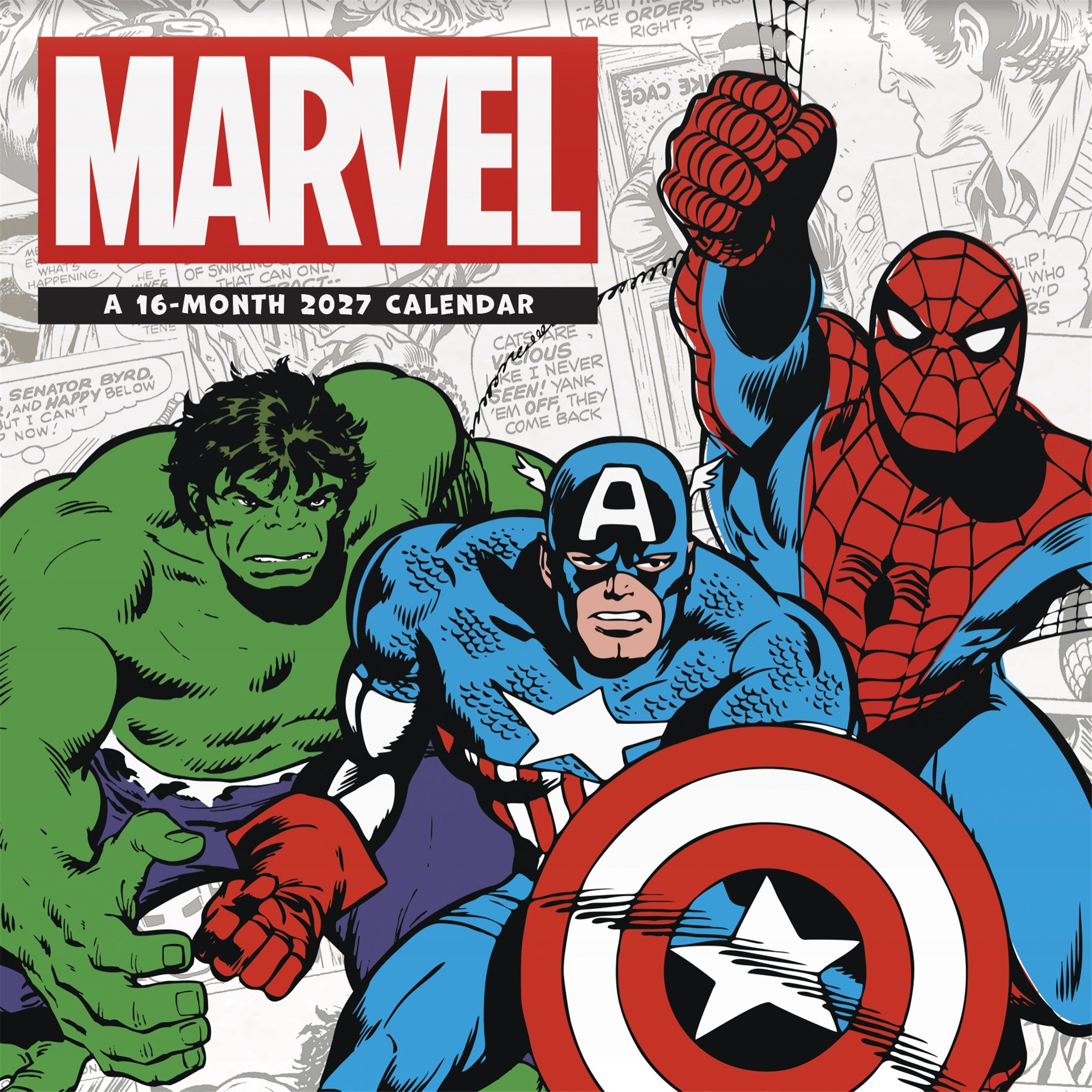 Calendrier mural Marvel Comics 2027