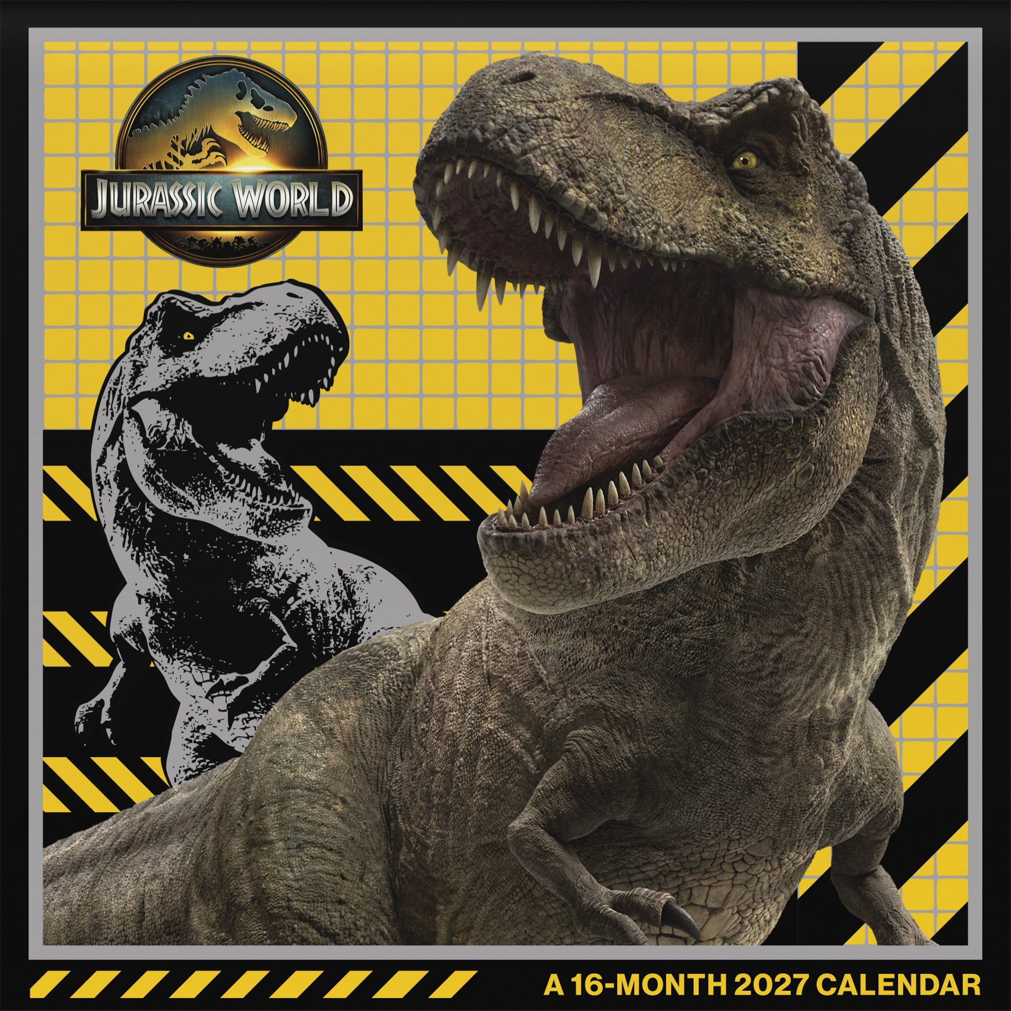 Calendrier mural Jurassic World 2027