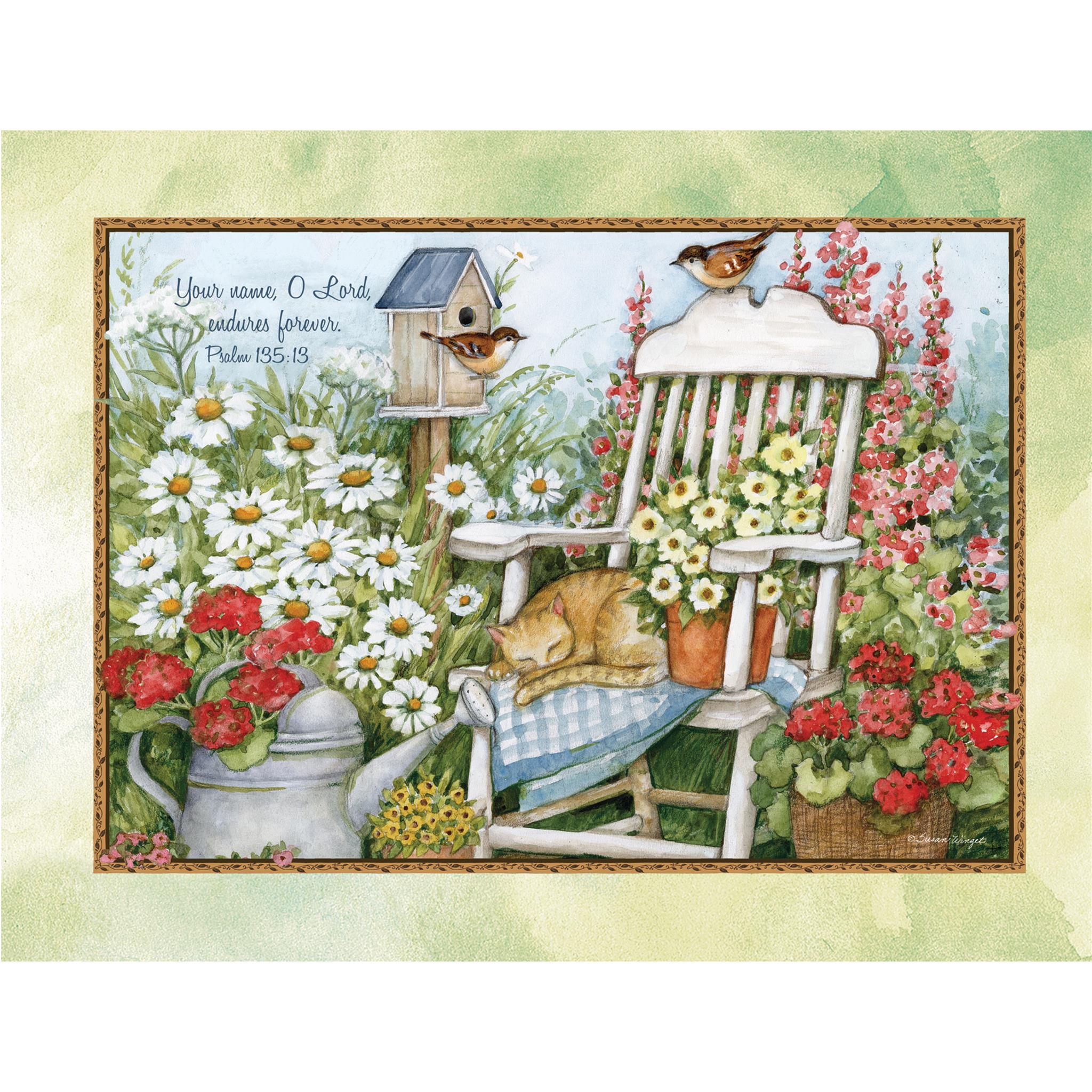 Bountiful Blessings 2026 Deluxe Special Edition Wall Calendar with Print