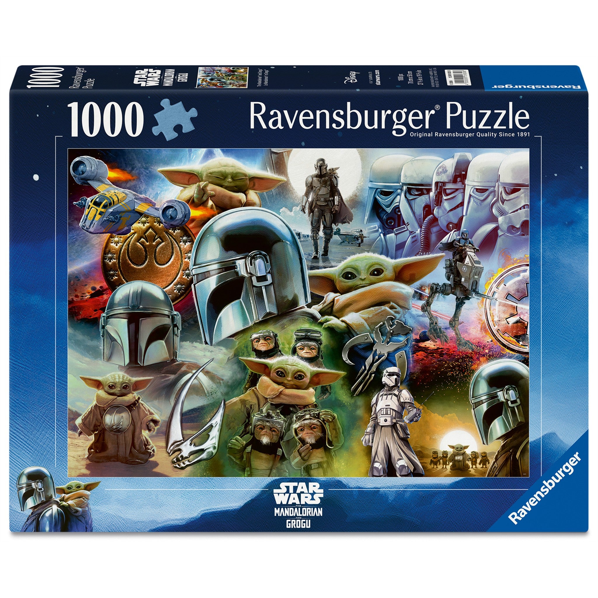The Mandalorian and Grogu 1000 Piece Puzzle