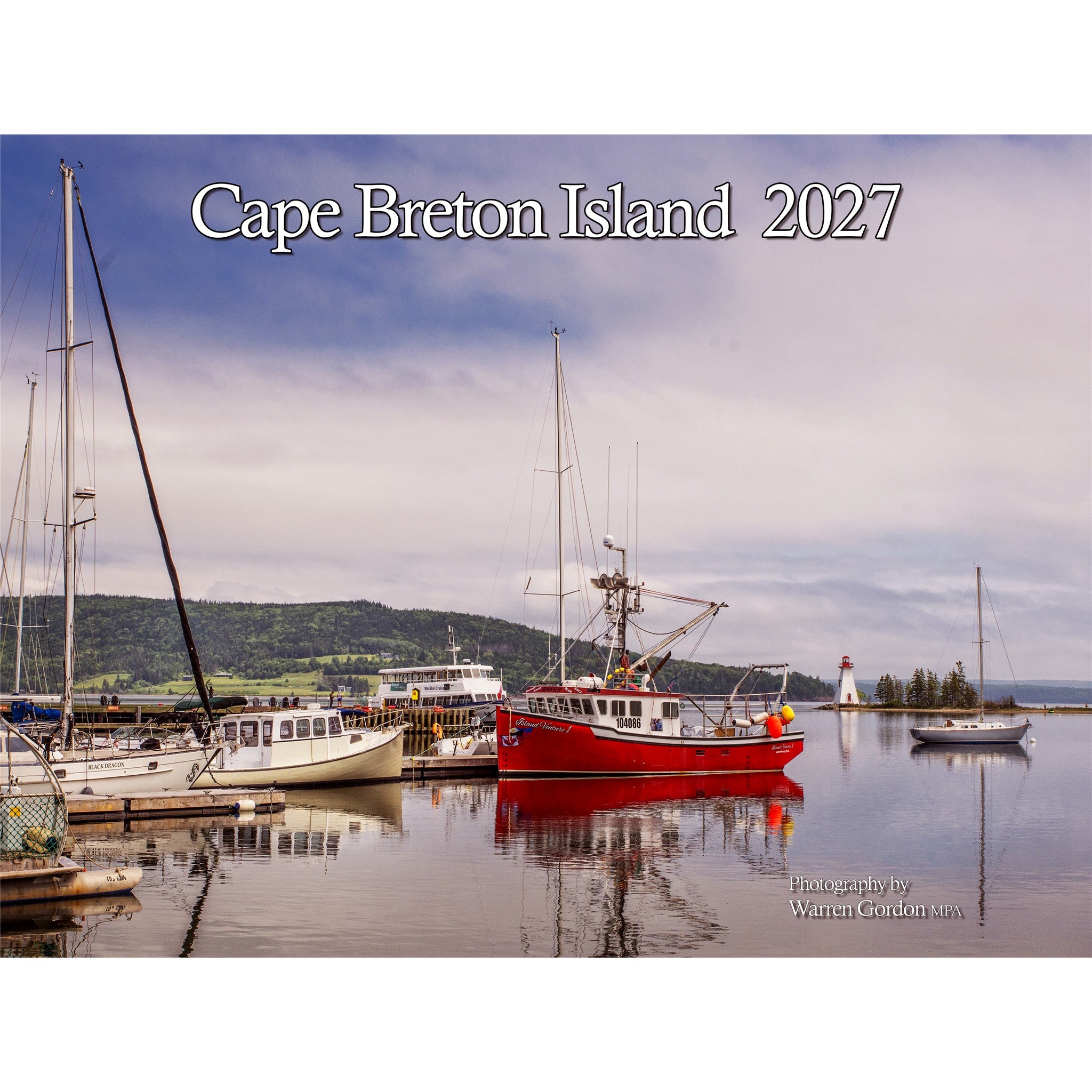 Calendrier mural Cap-Breton 2027