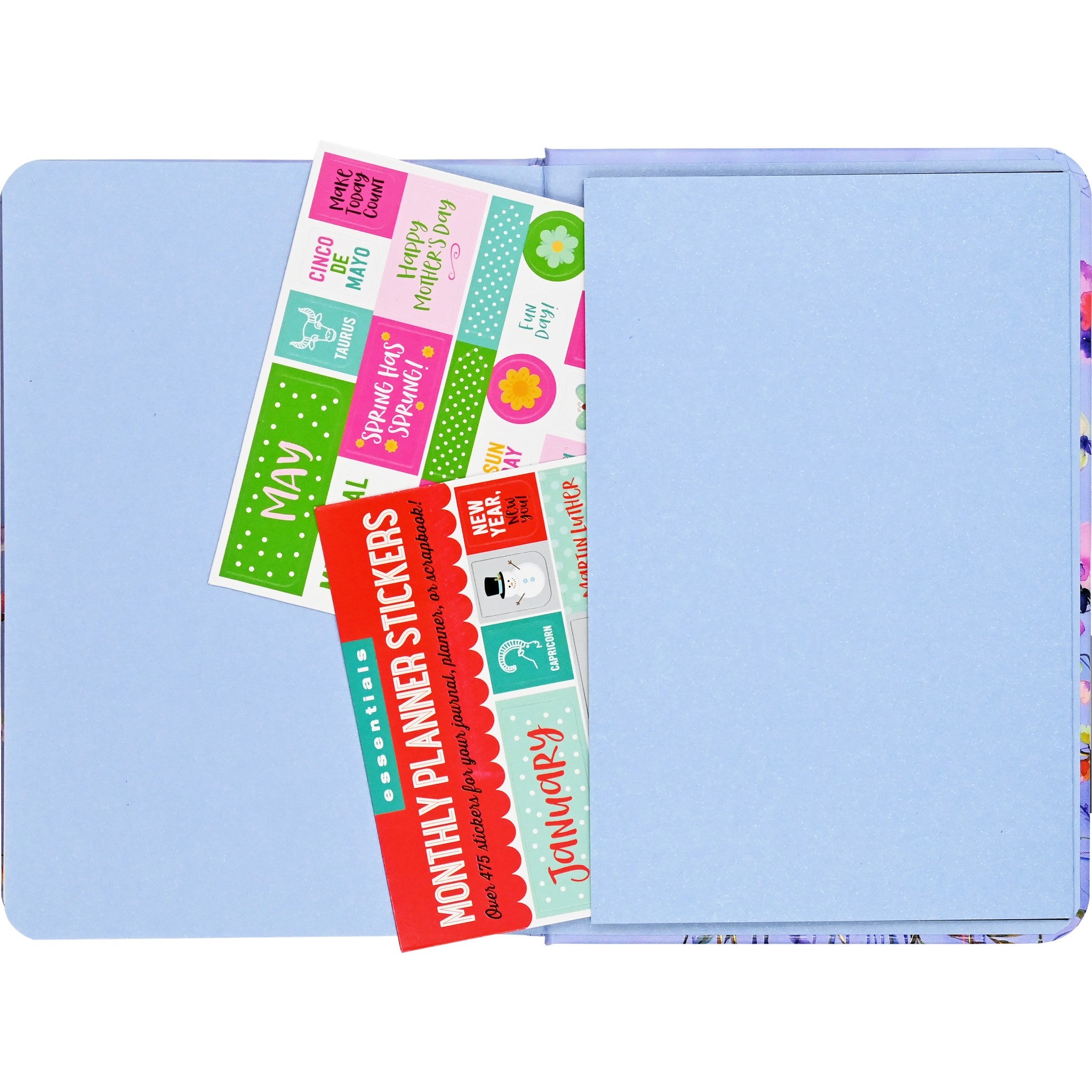 Lavender Wildflowers 2026-2027 Engagement Calendar - Online Only