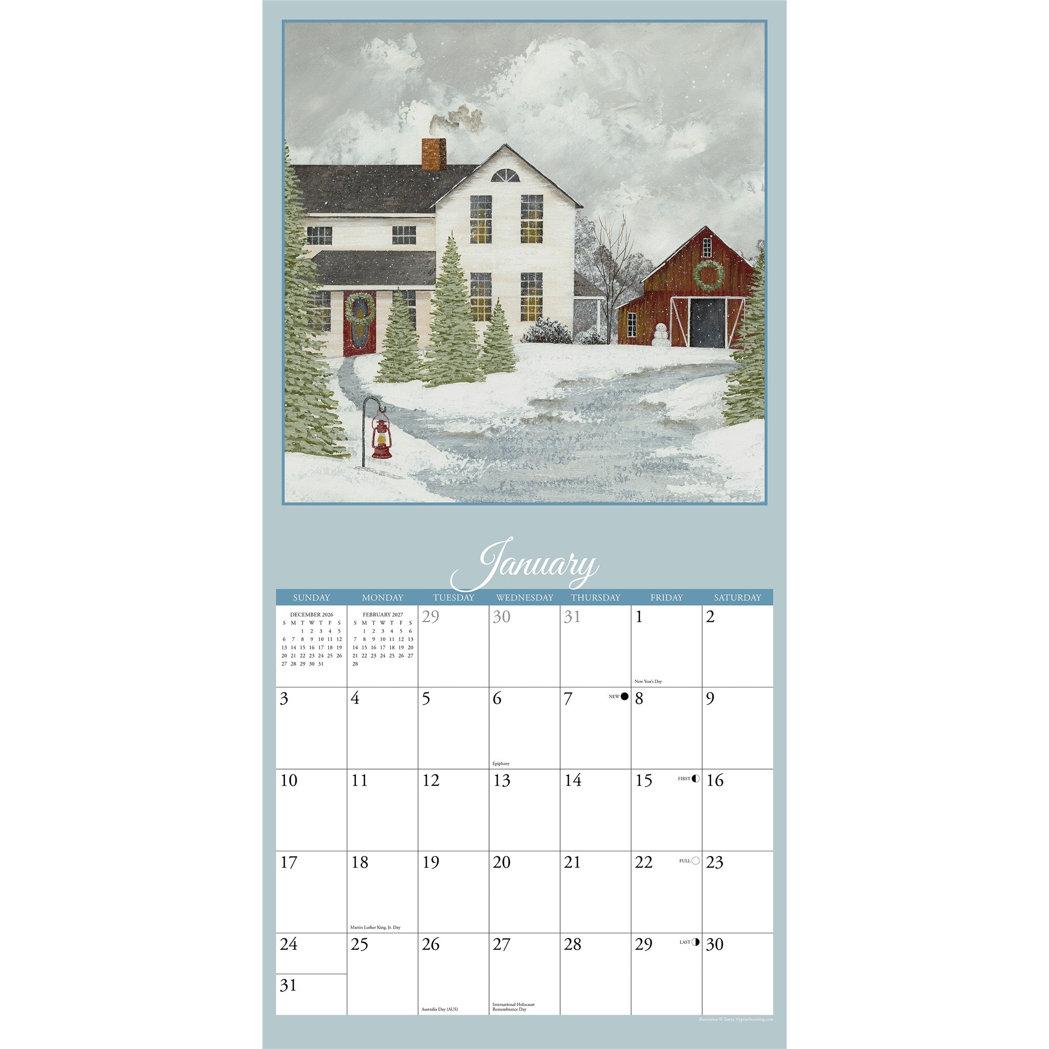 Country Life 2027 Wall Calendar - Online Only