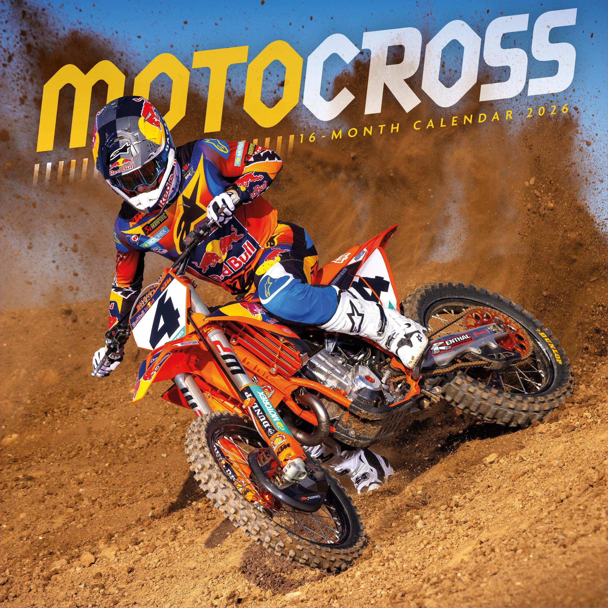 Calendrier mural Motocross 2026