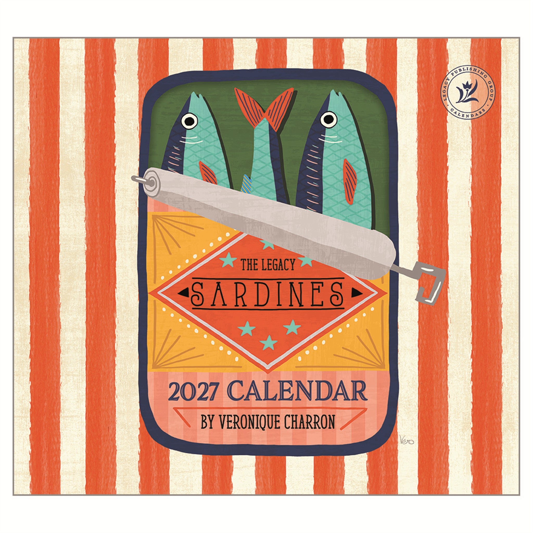 Calendrier mural Sardines 2027