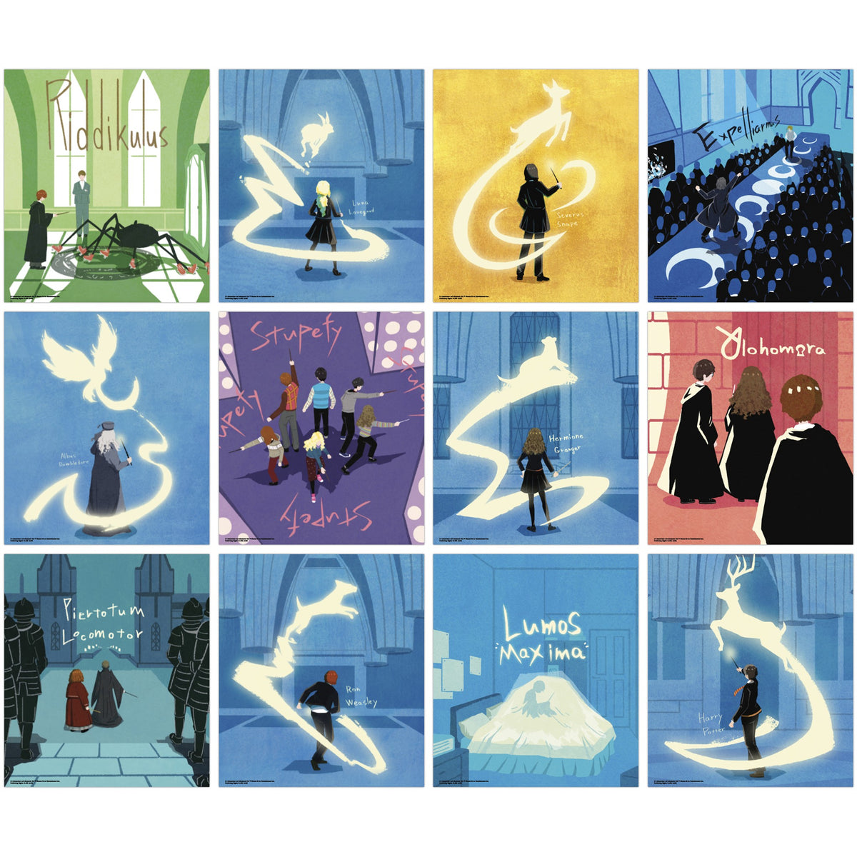 Calendrier mural Harry Potter 2027 – Exclusivité web