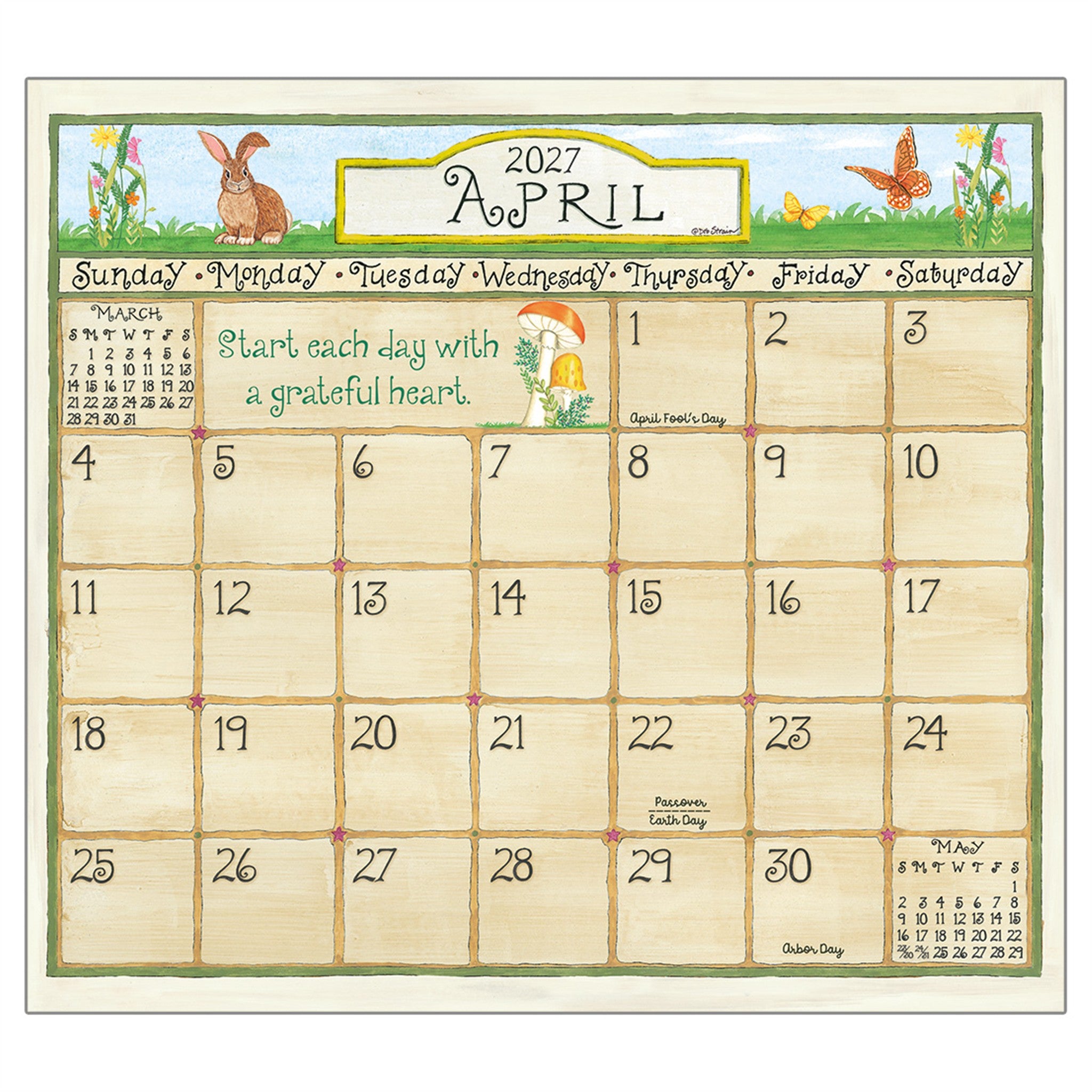 Coming Home Special Edition 2027 Mini Magnetic Calendar