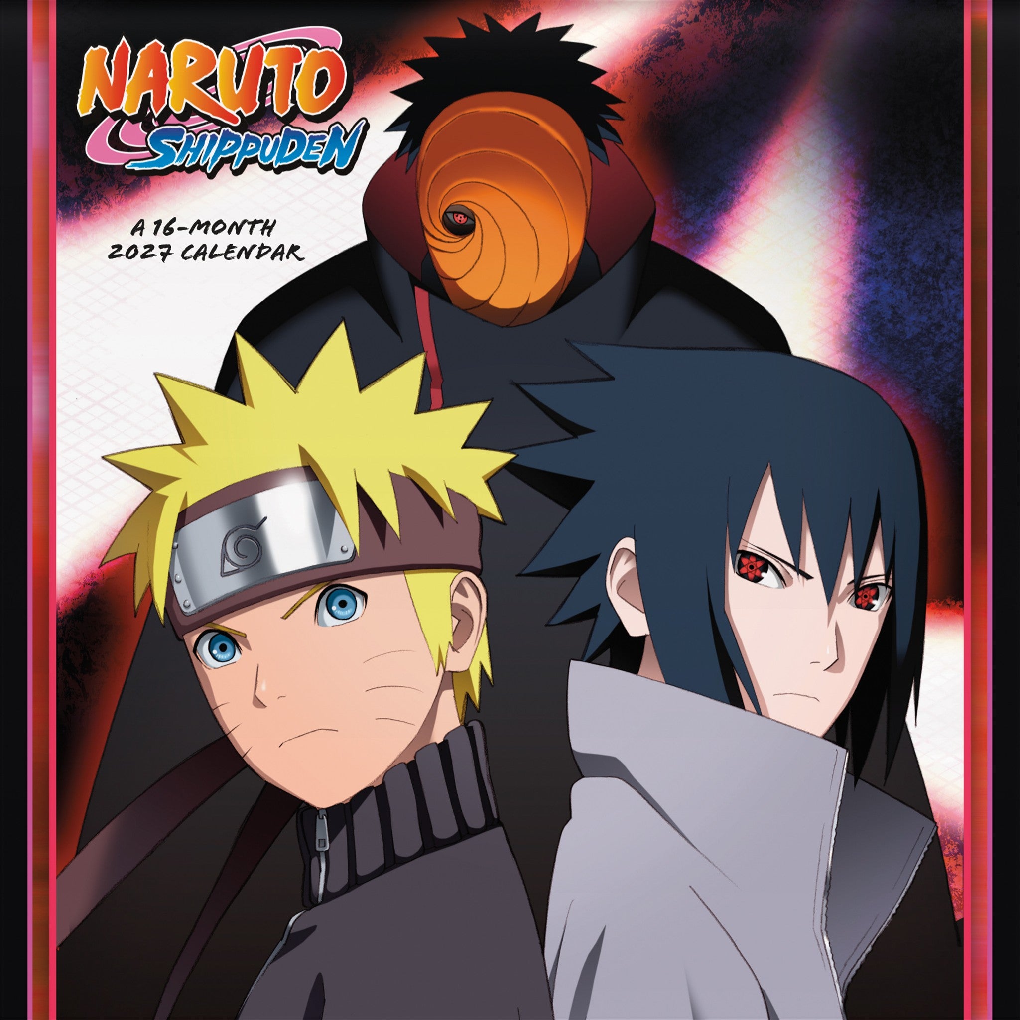 Calendrier mural Naruto Shippuden 2027