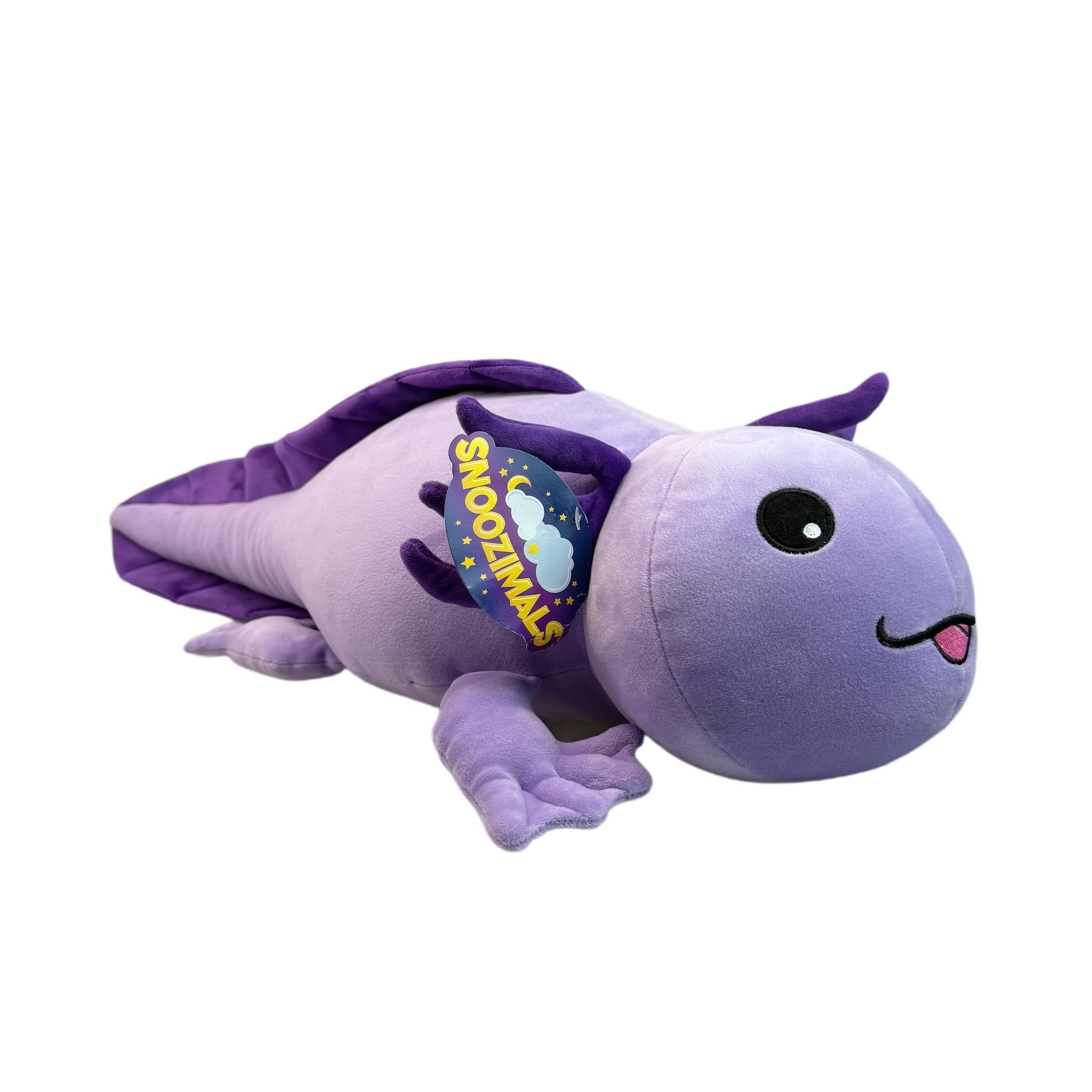 Peluche Axolotl Violet Snoozimal 50 cm