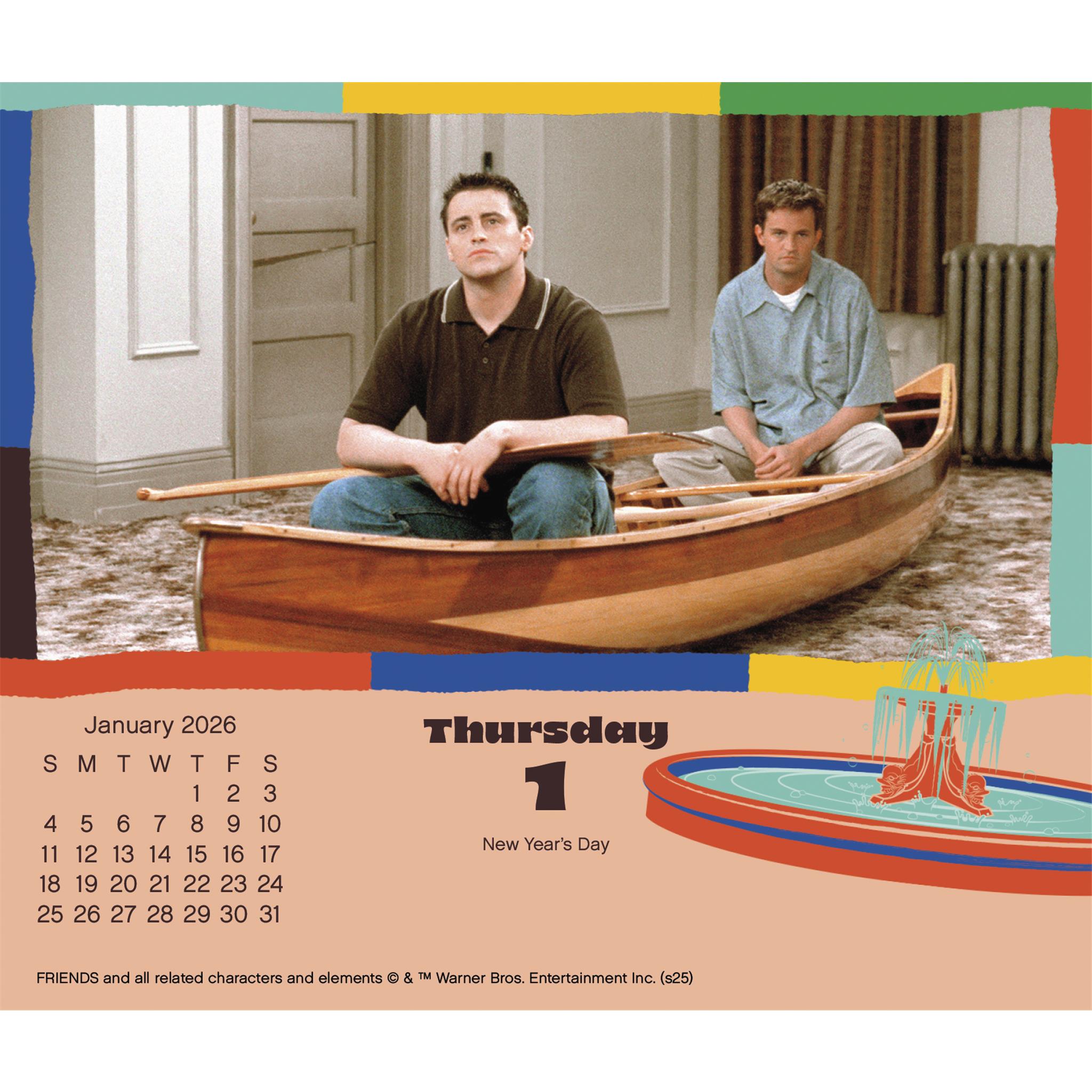 Friends 2026 Box Calendar