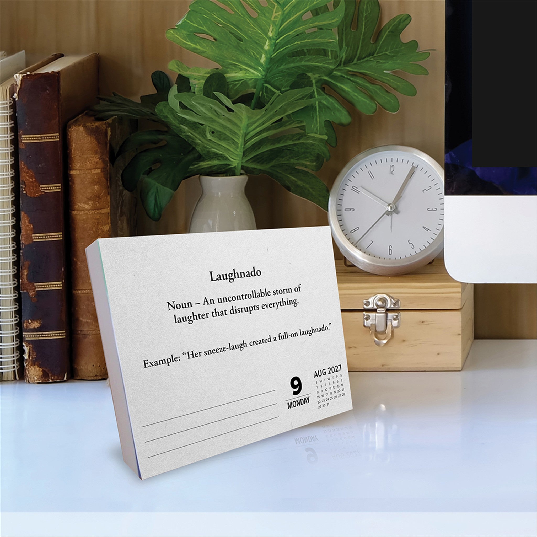 Made-Up Words That Should Exist 2027 Box Calendar