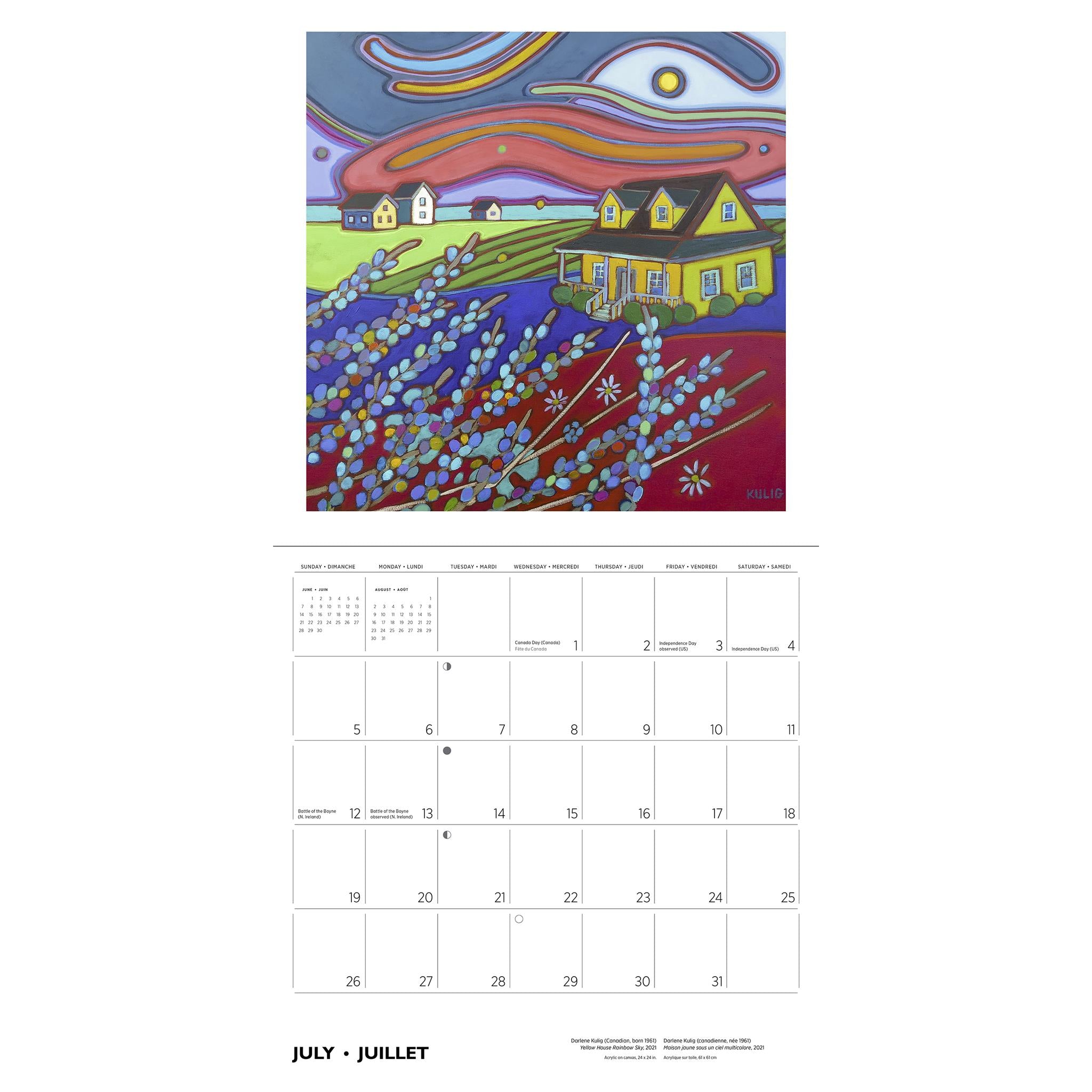 Darlene Kulig Calendrier mural 2026