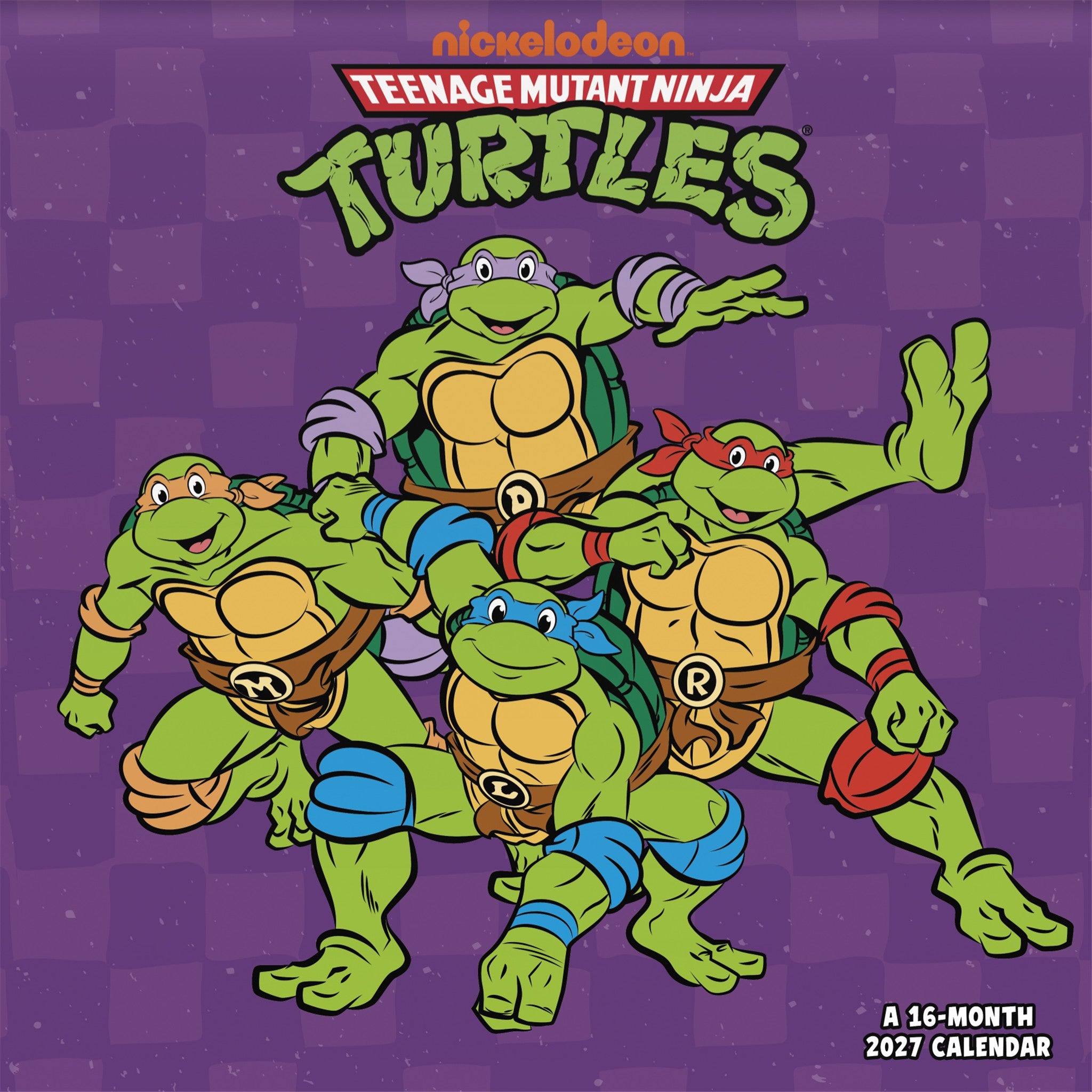 Calendrier mural Tortues Ninja 2027