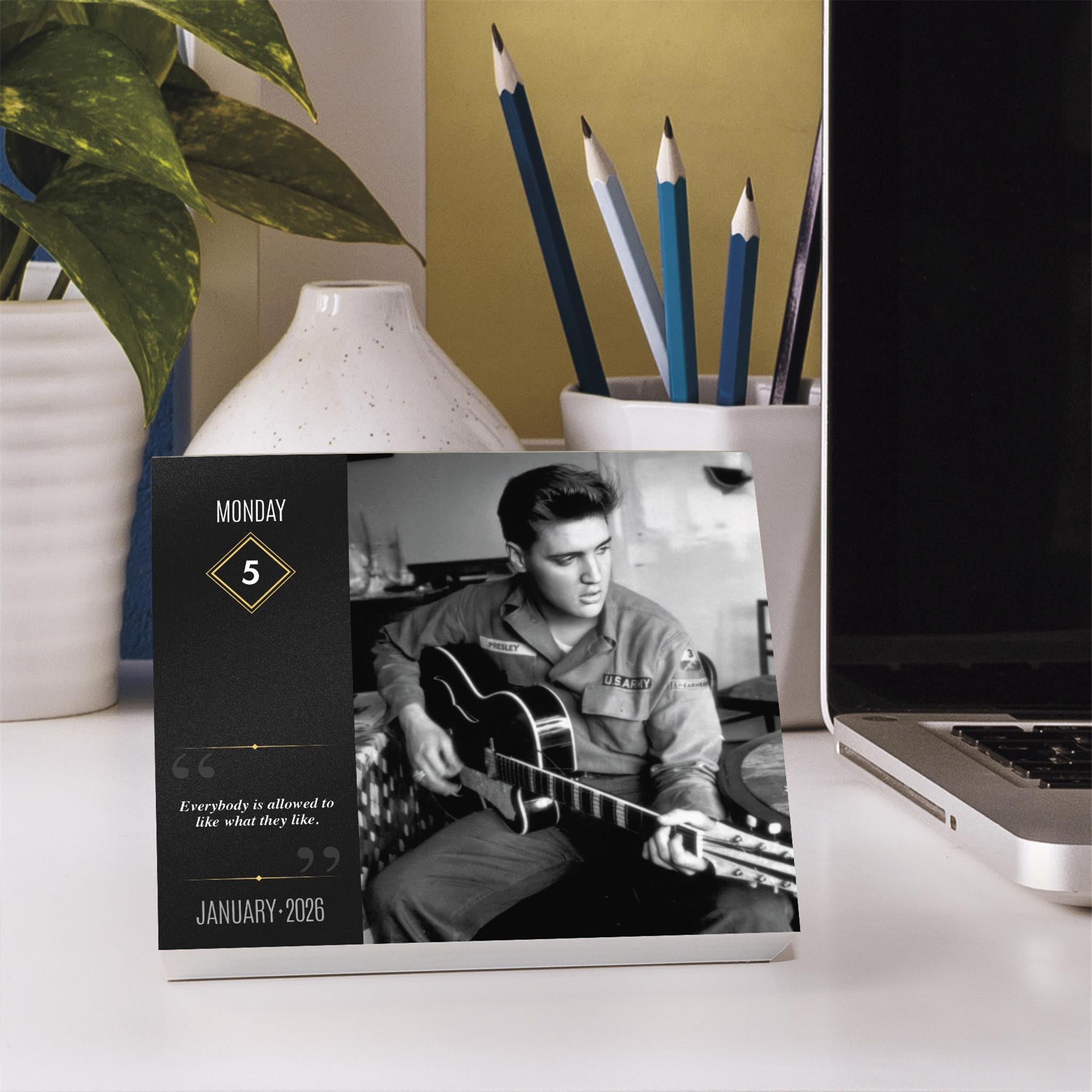 Calendrier Elvis Presley 2026