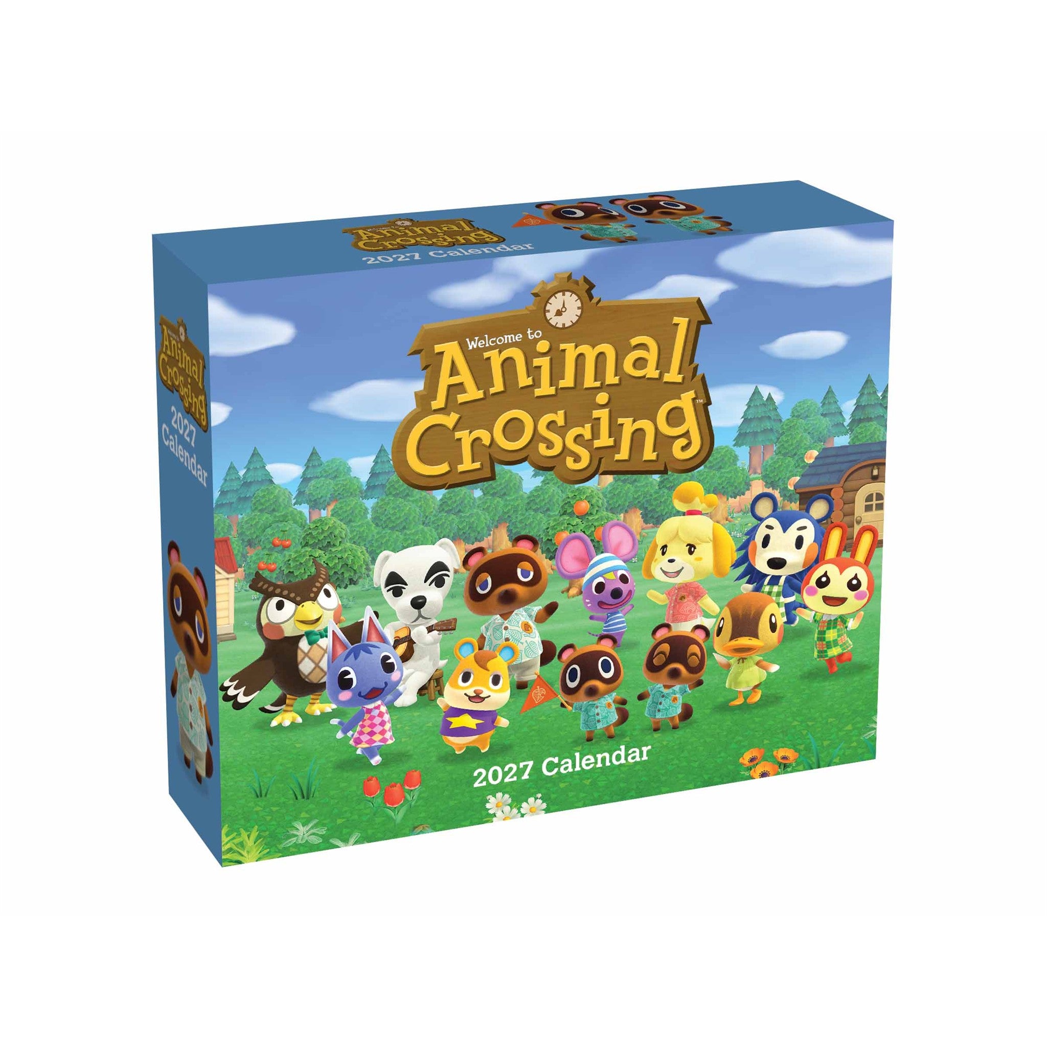 Animal Crossing 2027 Box Calendar
