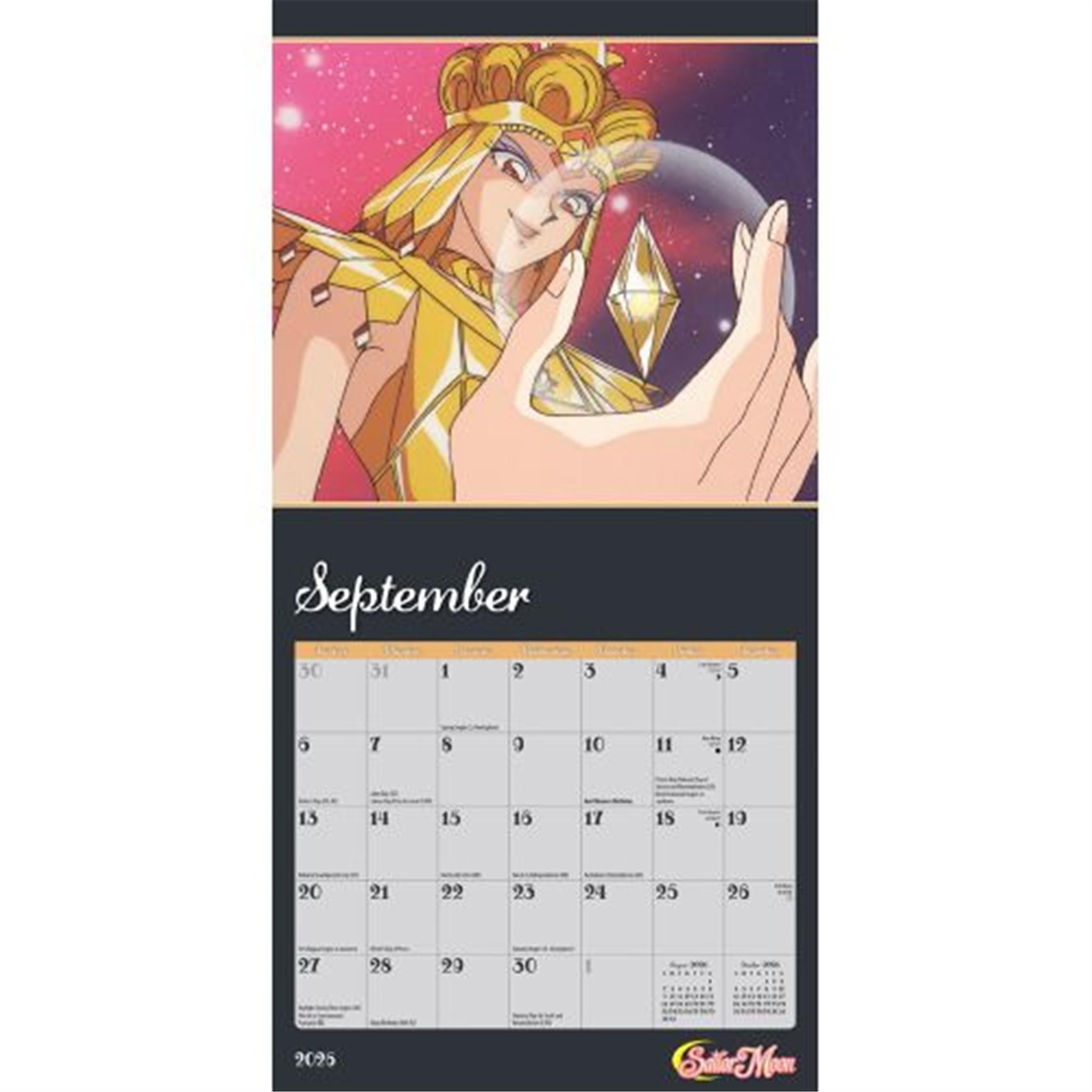 Mini calendrier Sailor Moon 2026