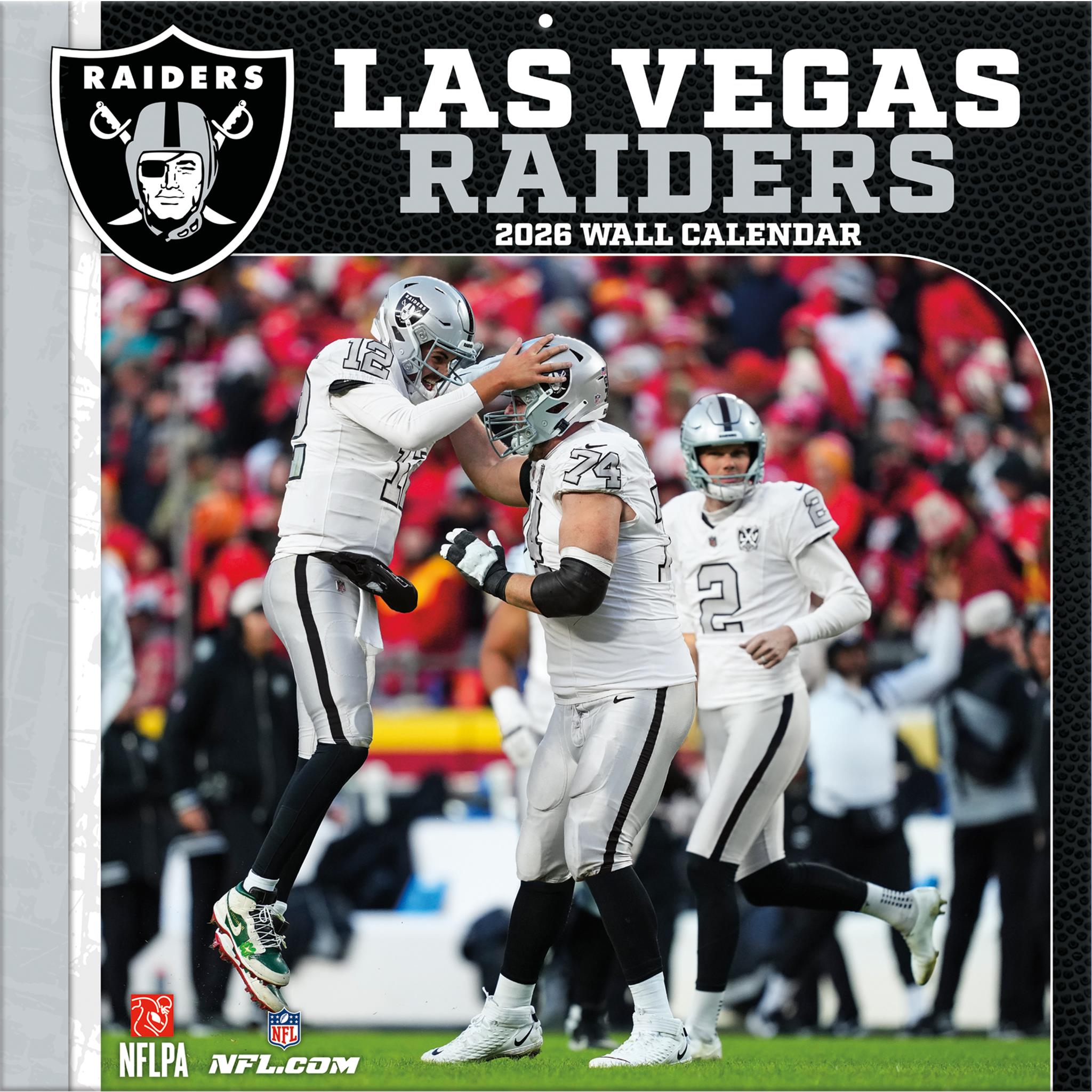 Calendrier mural 2026 des Raiders de Las Vegas (NFL)