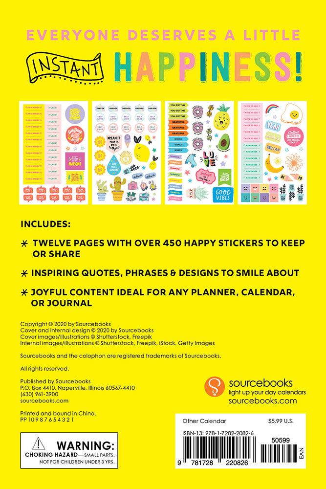 Autocollants Instant Happy Planner