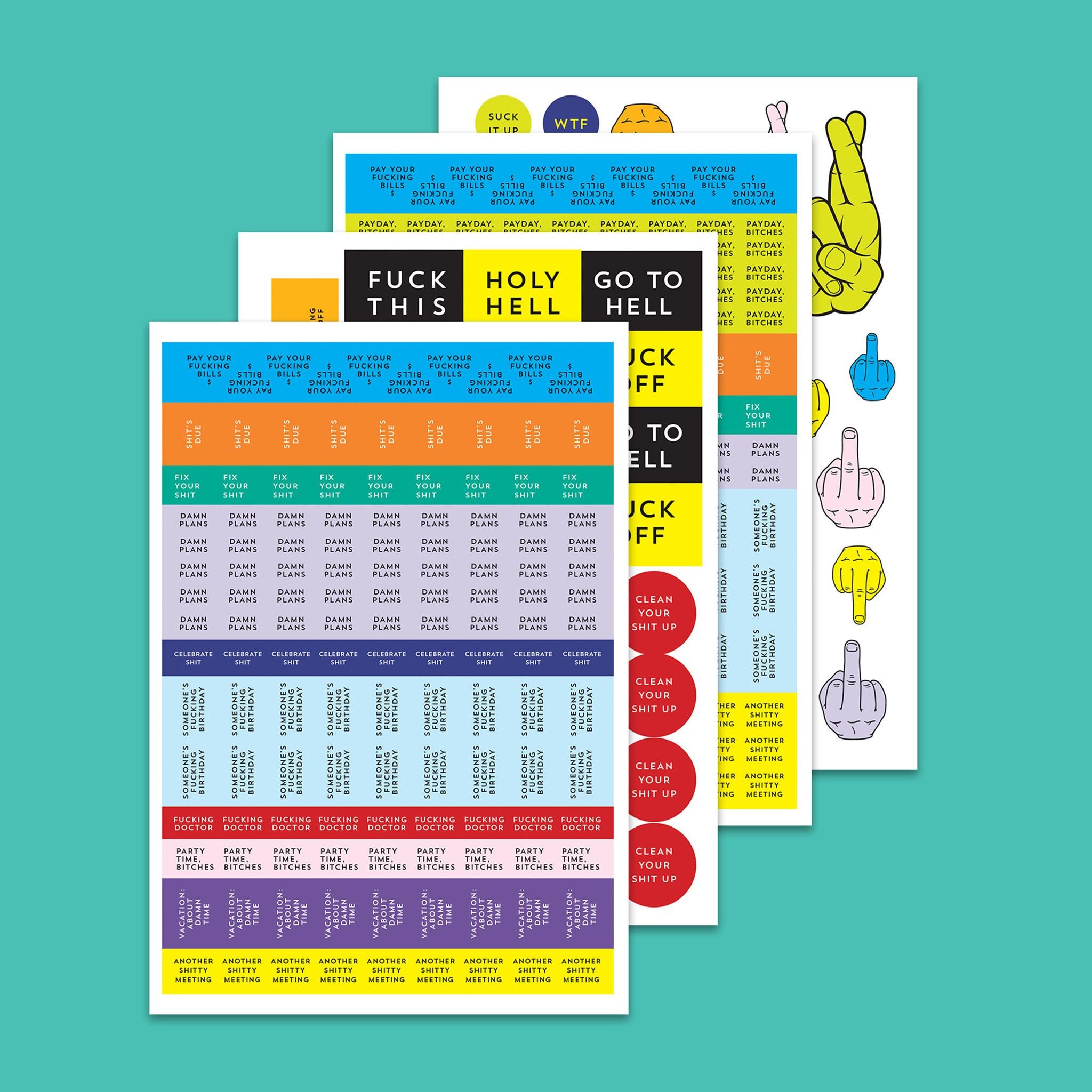 Carpe Fucking Diem 2025-2026 Engagement Calendar