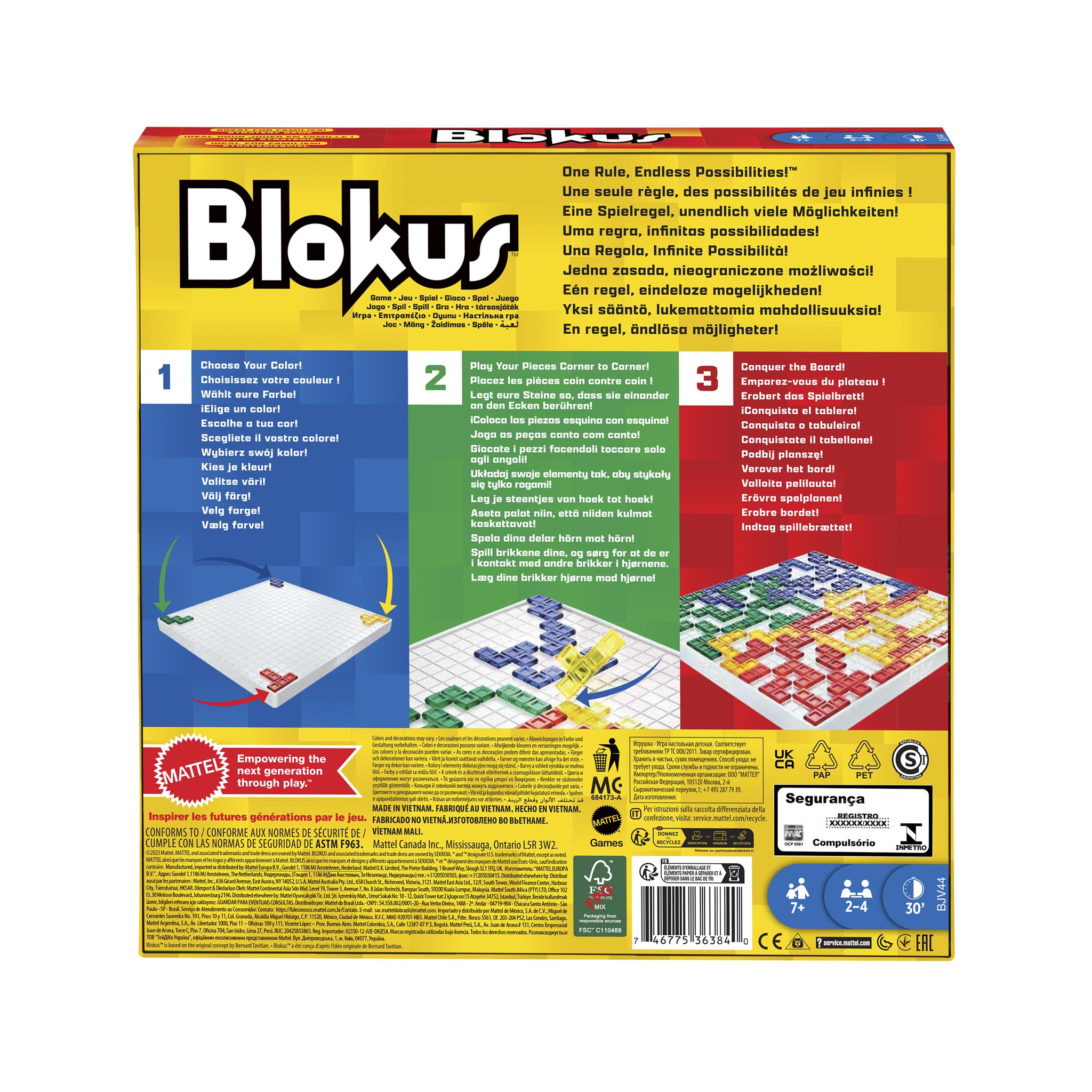 Blokus Strategy Game