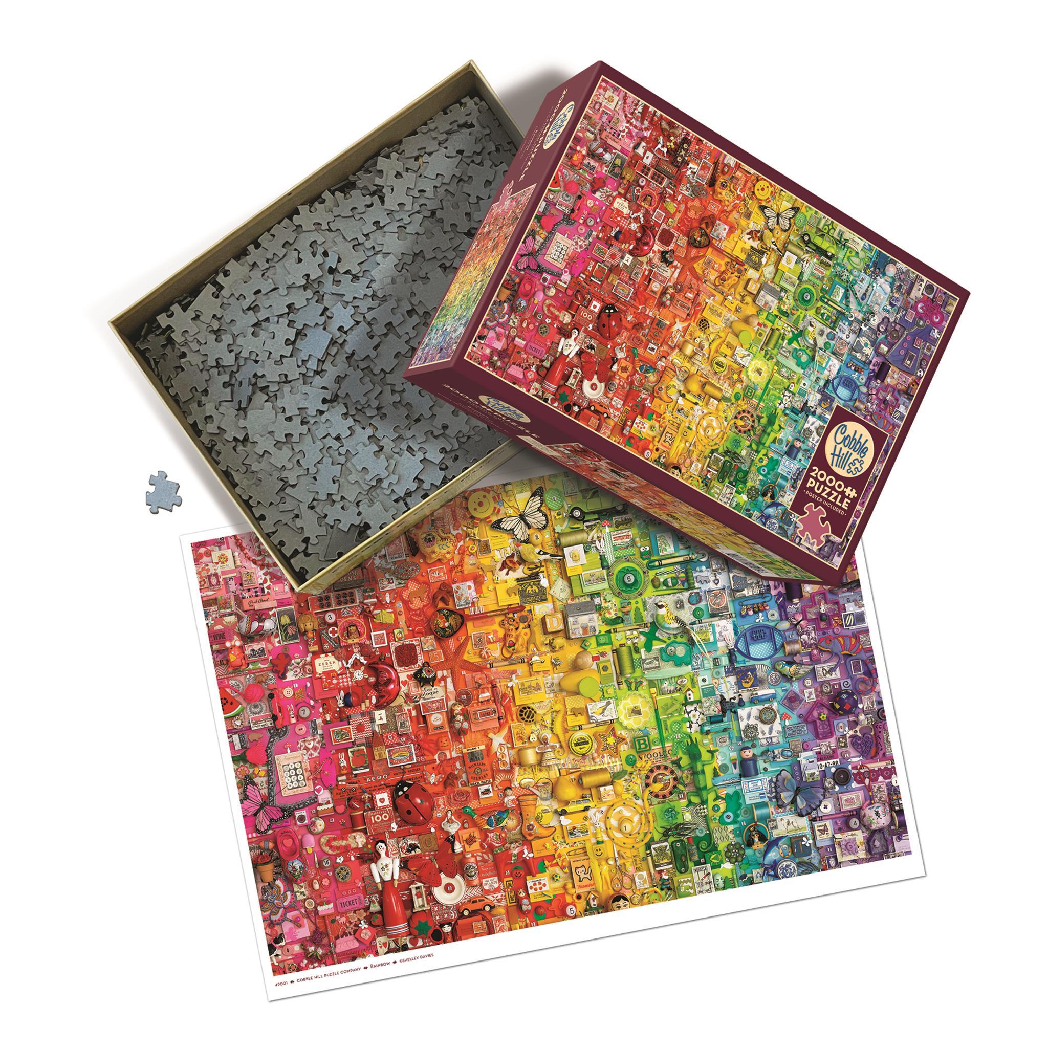 Puzzle arc-en-ciel de 2000 pièces