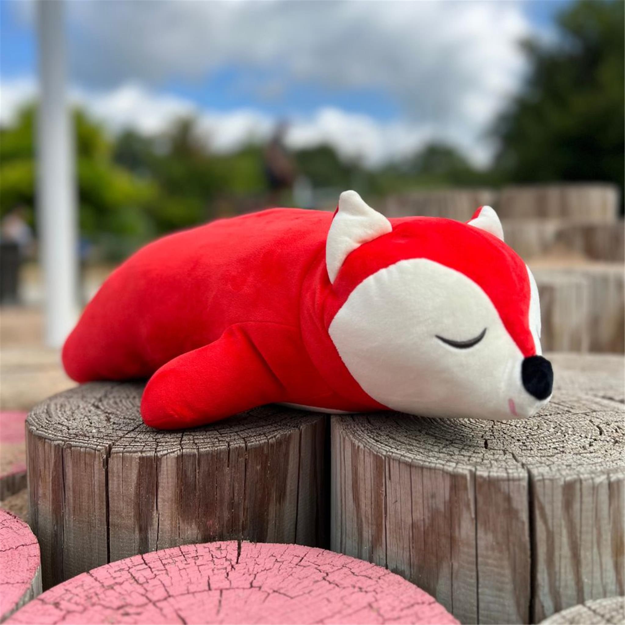 Peluche Renard Snoozimals 50 cm