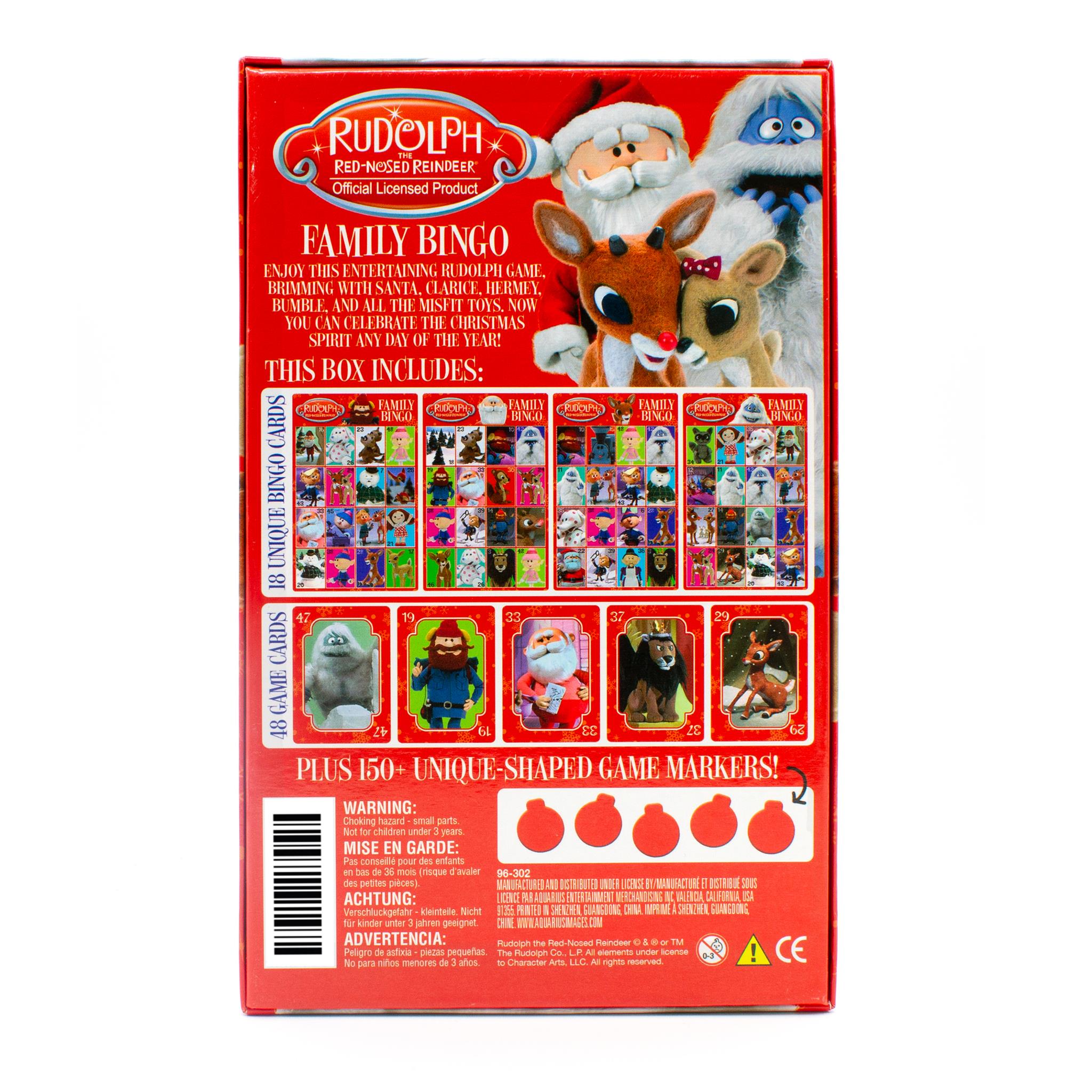 Rudolph Family Bingo