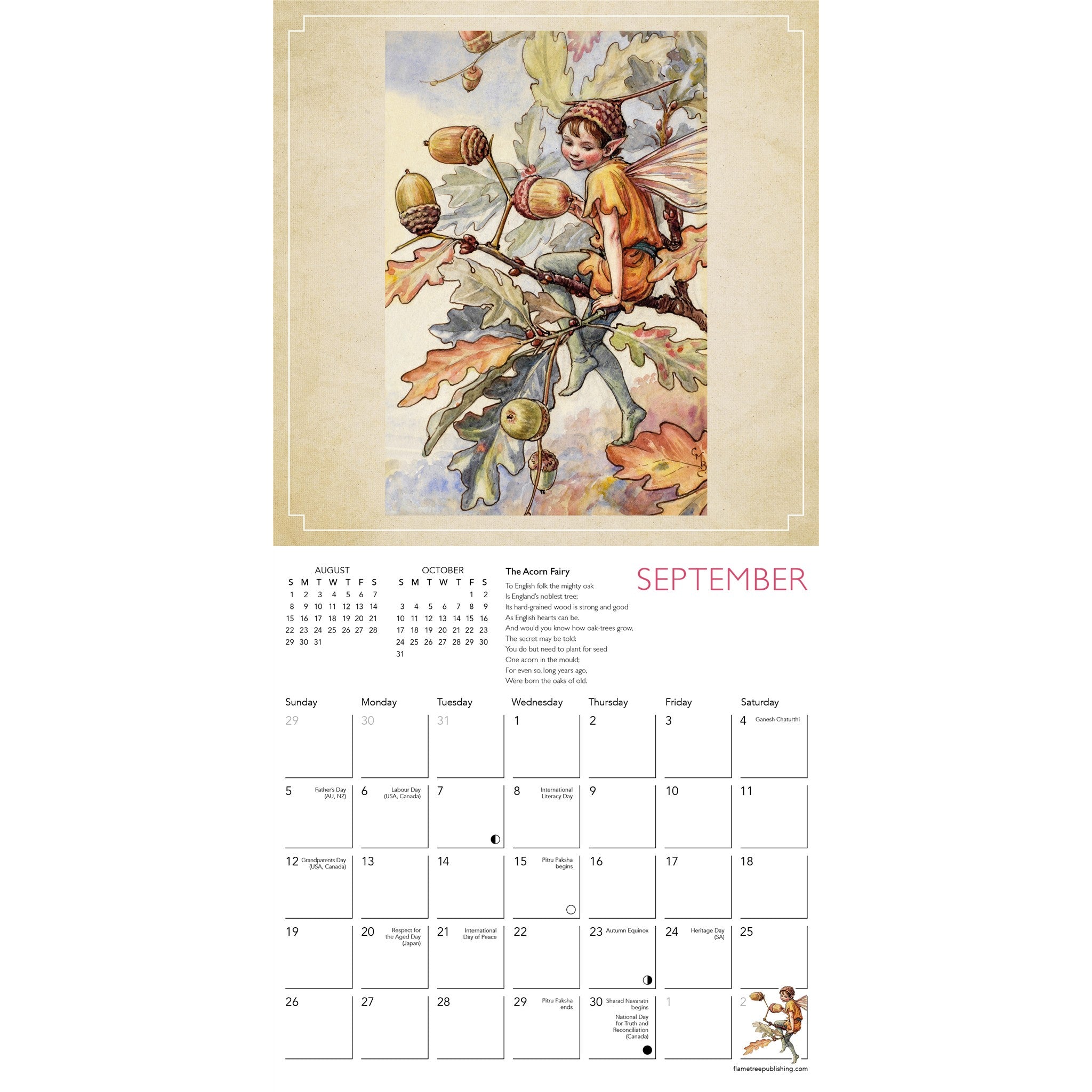 Flower Fairies 2027 Mini Calendar