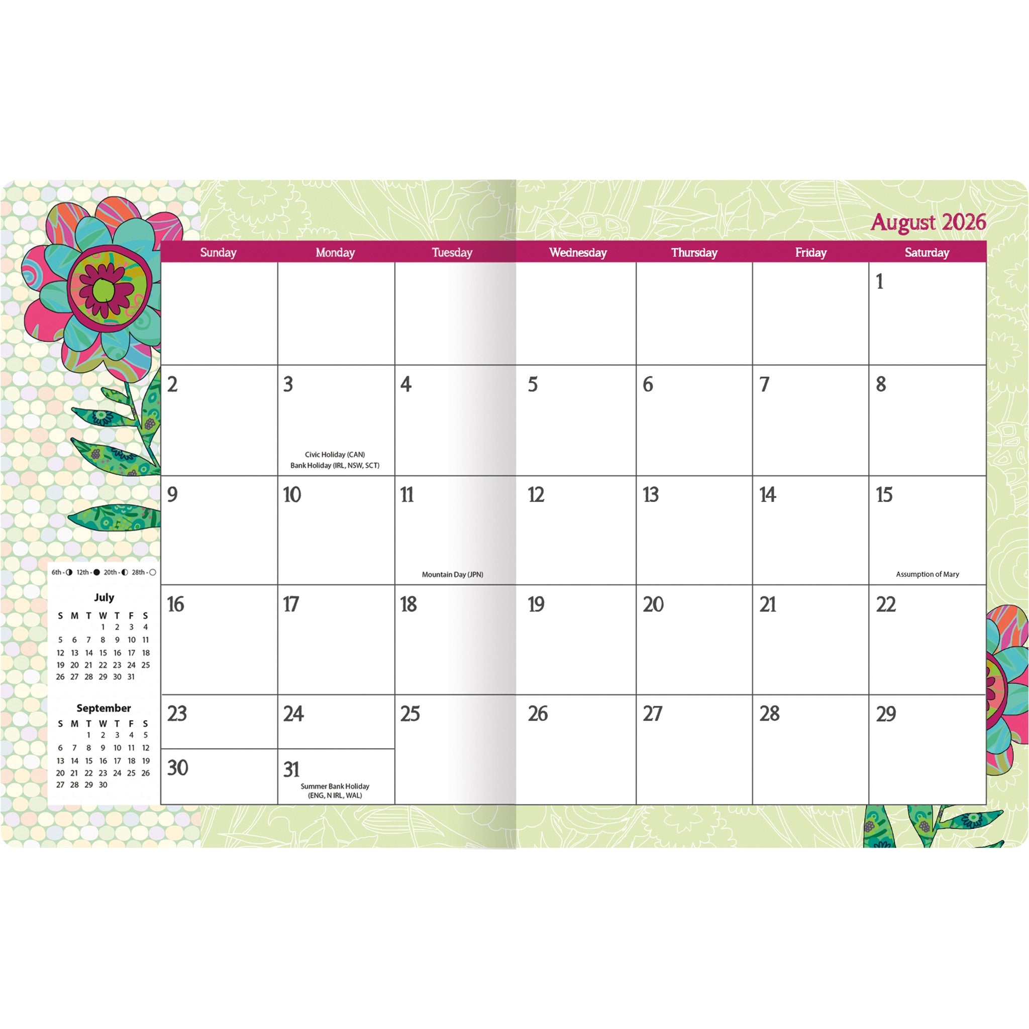 Ladybird 2026-2027 Monthly Engagement Calendar