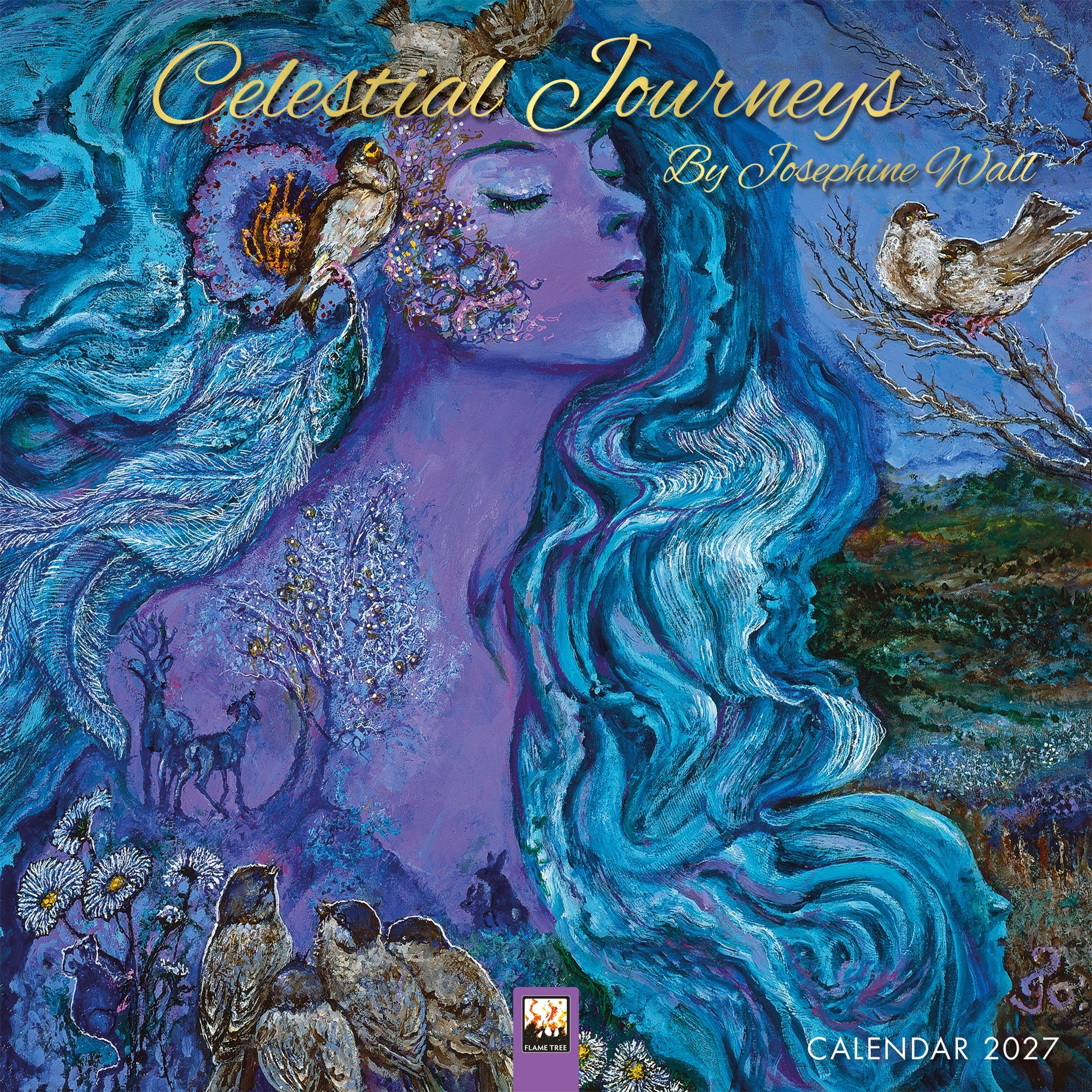 Celestial Journeys by Josephine Wall 2027 Mini Calendar