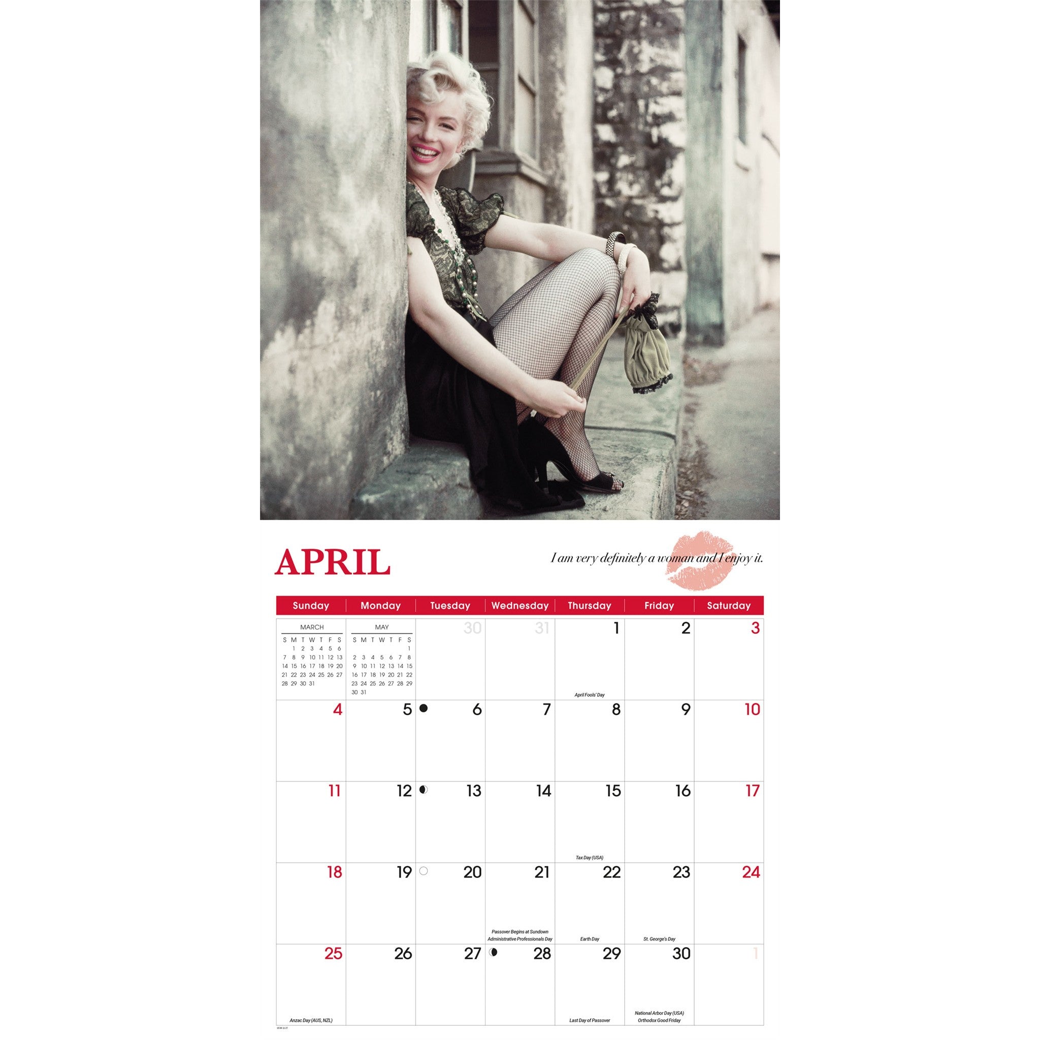 Marilyn Monroe 2027 Wall Calendar