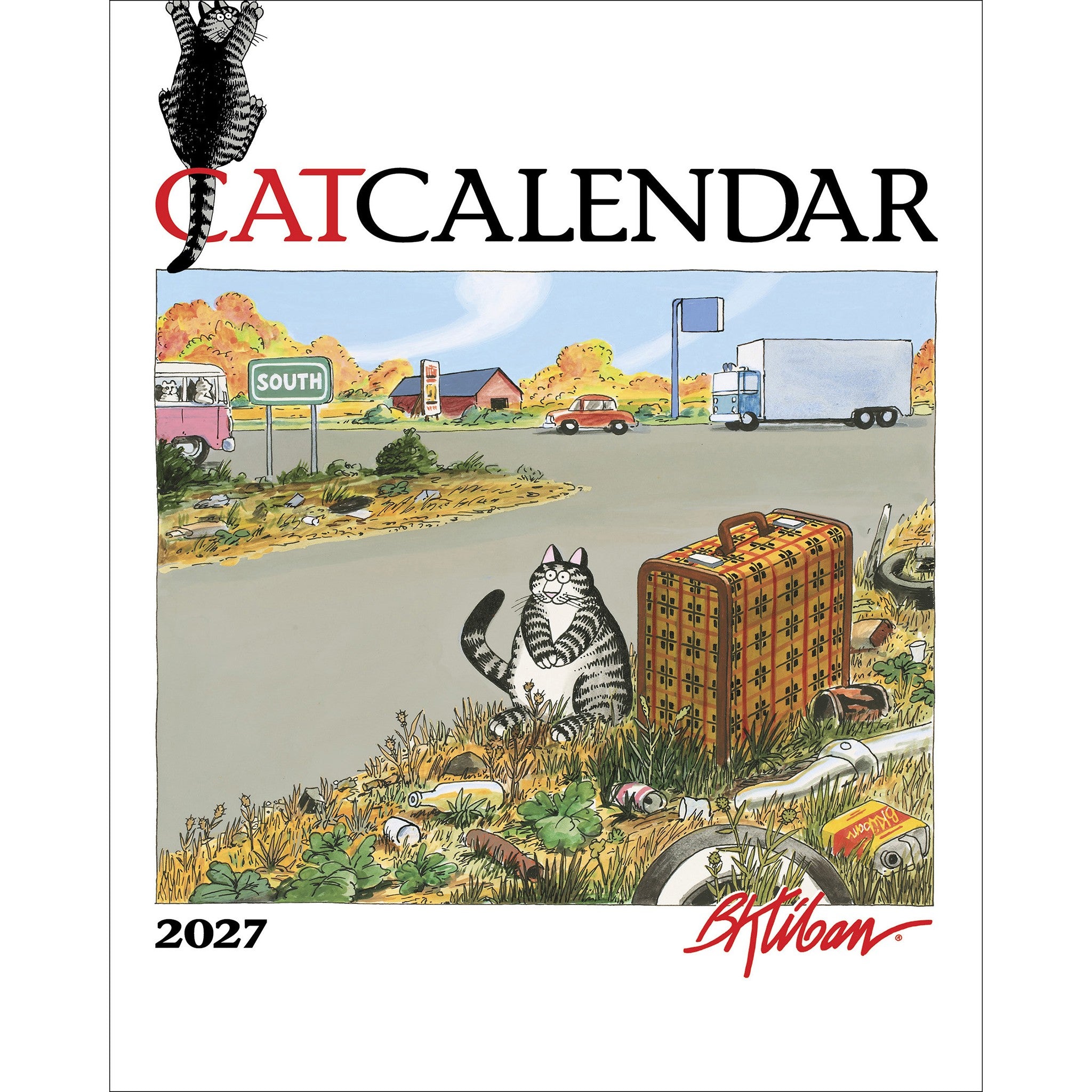 B Kliban Cat 2027 Mini Calendar - Online Only
