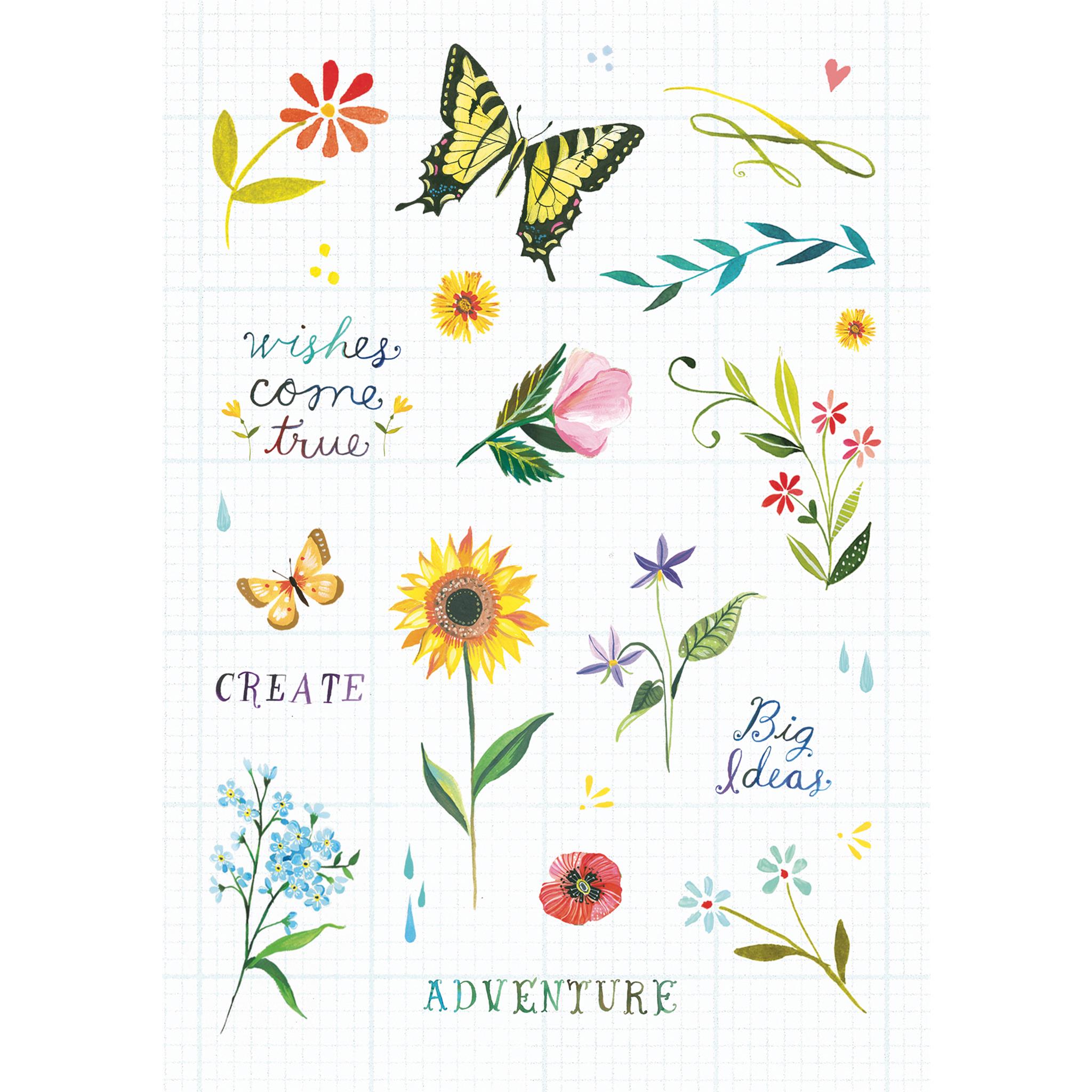 Pack d'autocollants Katie Daisy