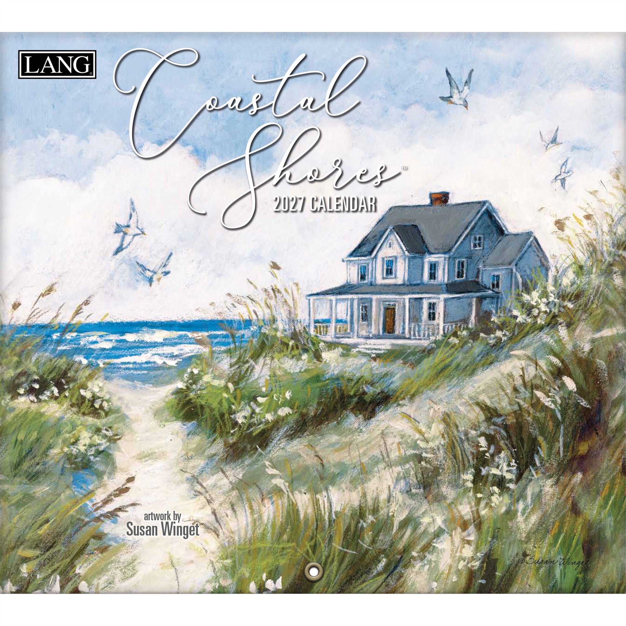 Coastal Shores 2027 Wall Calendar - Online Only