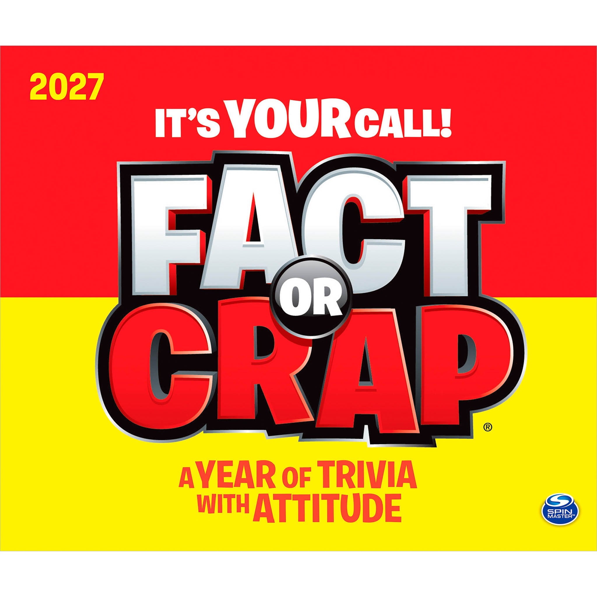 Fact or Crap 2027 Box Calendar
