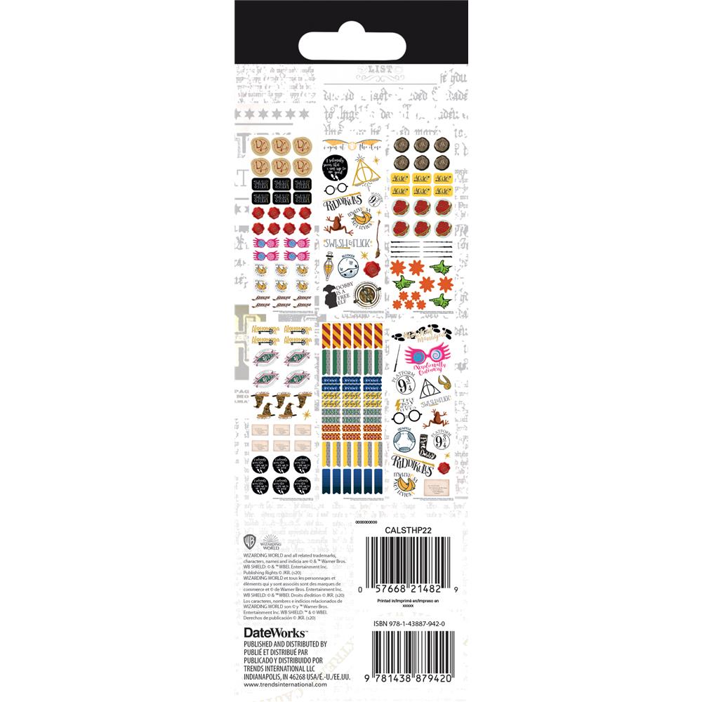 Autocollants de rappel pour calendrier Harry Potter