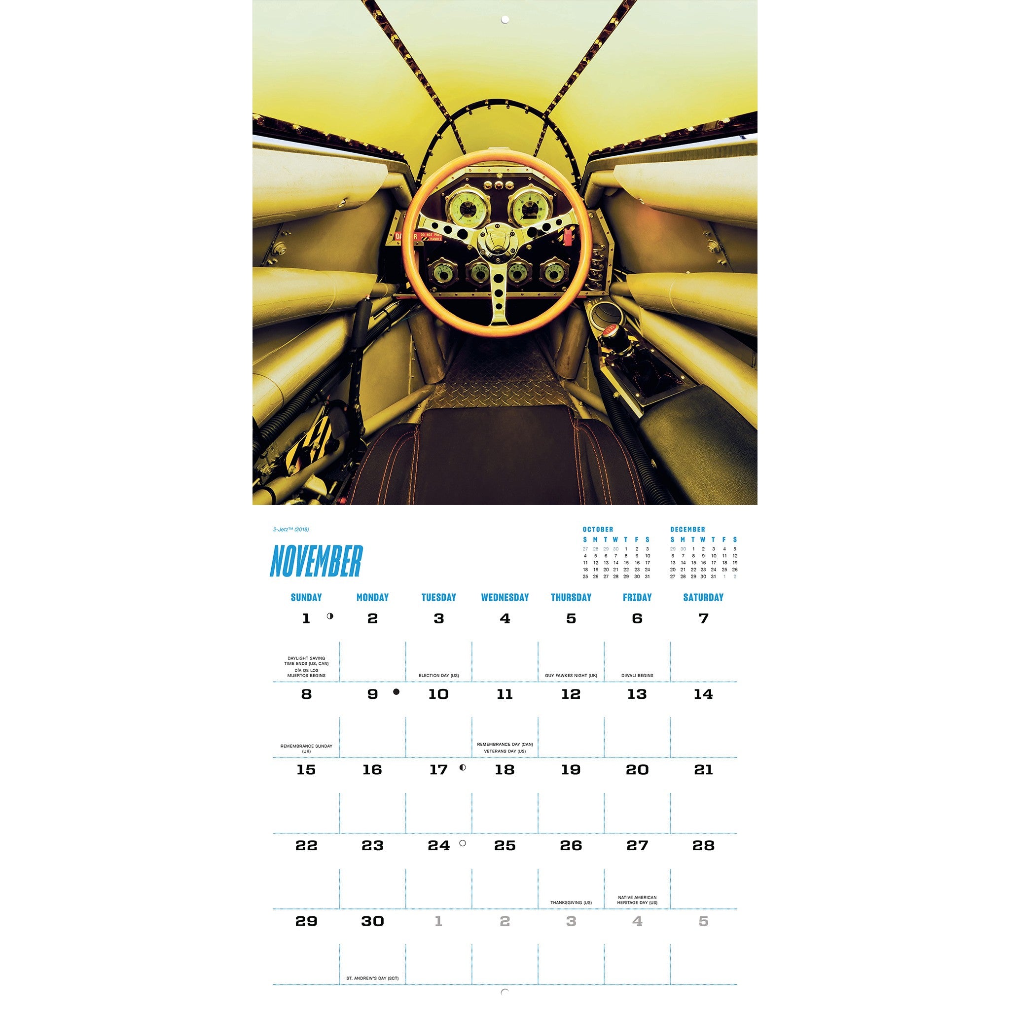 Hot Wheels Garage of Legends 2027 Wall Calendar
