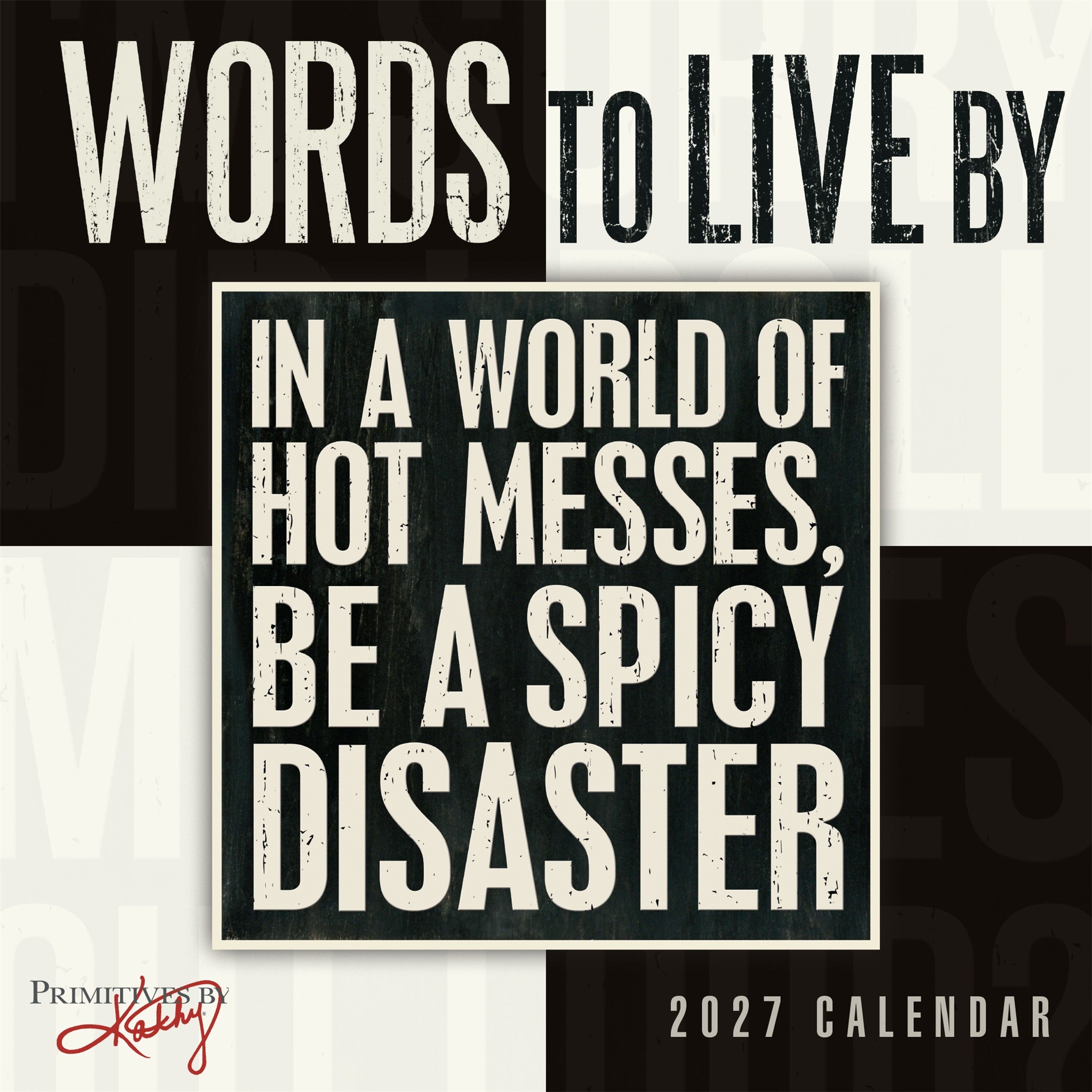 Words to Live By 2027 Mini Calendar