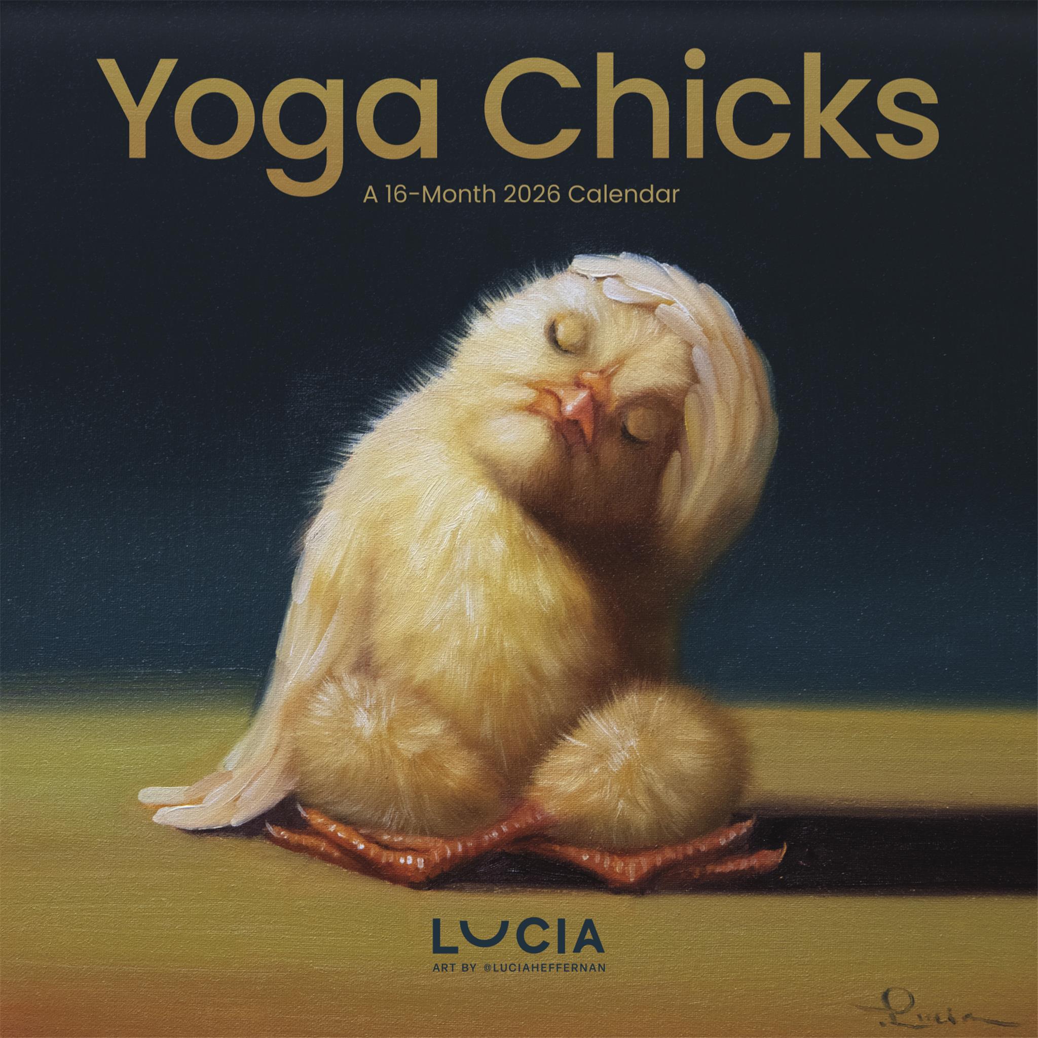 Calendrier mural Yoga Chicks 2026