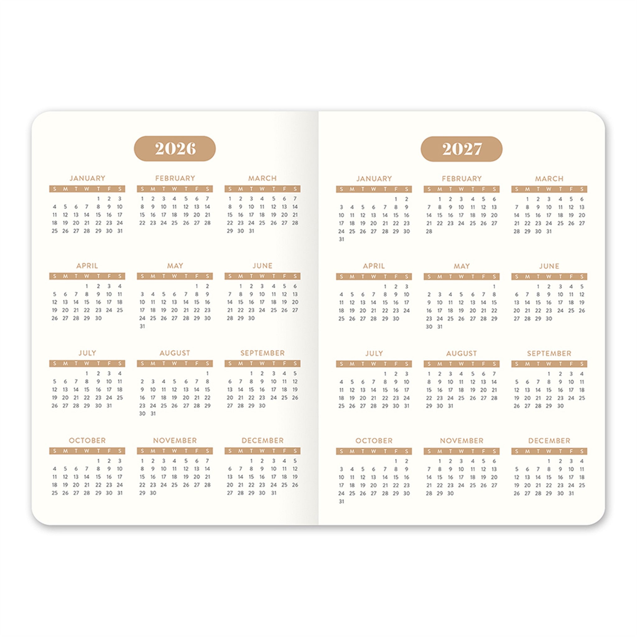 Highland Cows Exclusive 2026-2027 Pocket Planner