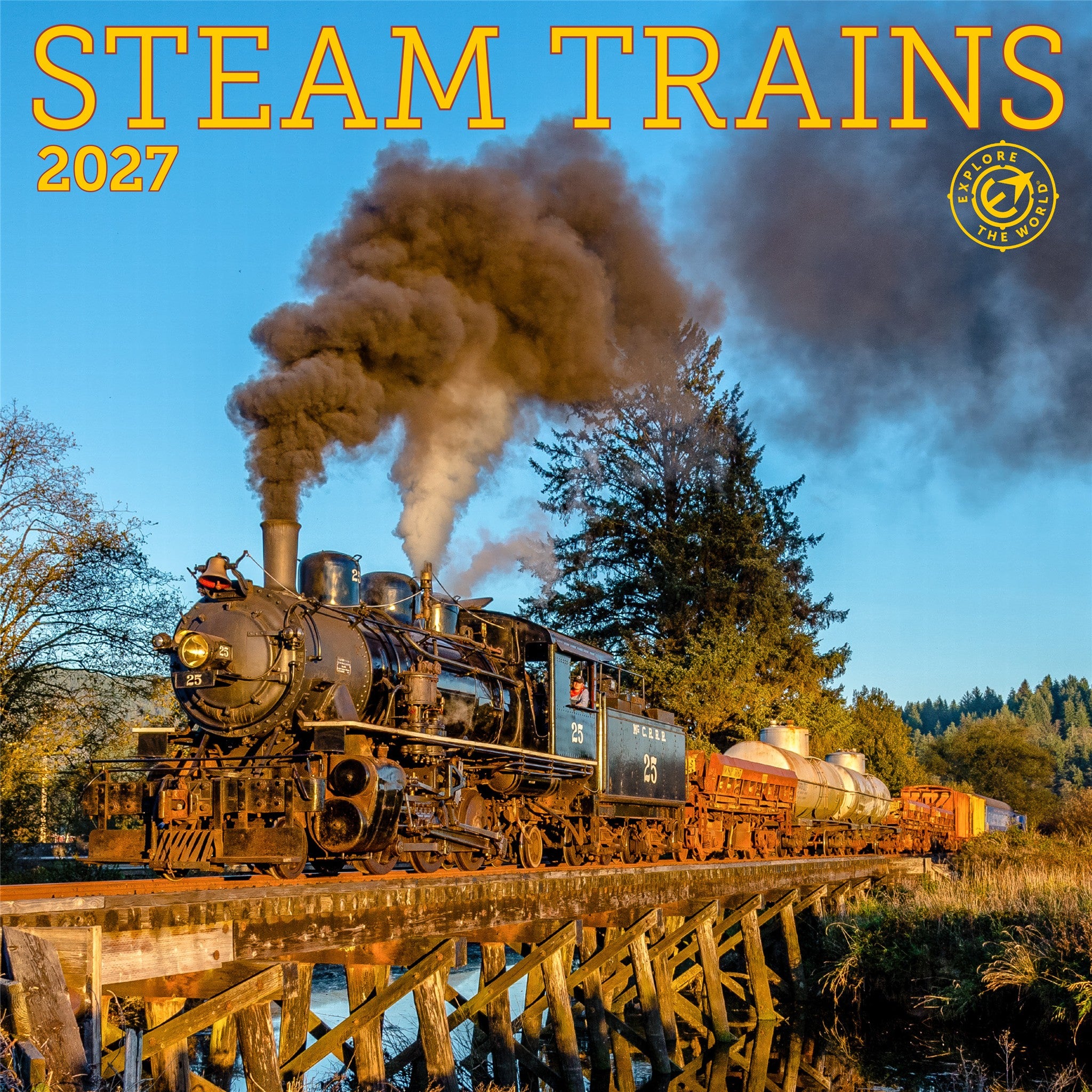 Mini-calendrier Trains à vapeur 2027