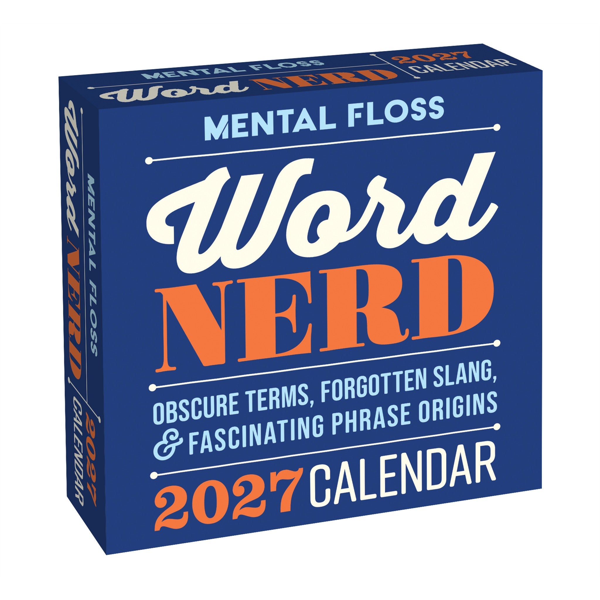 Word Nerd 2027 Box Calendar - Online Only