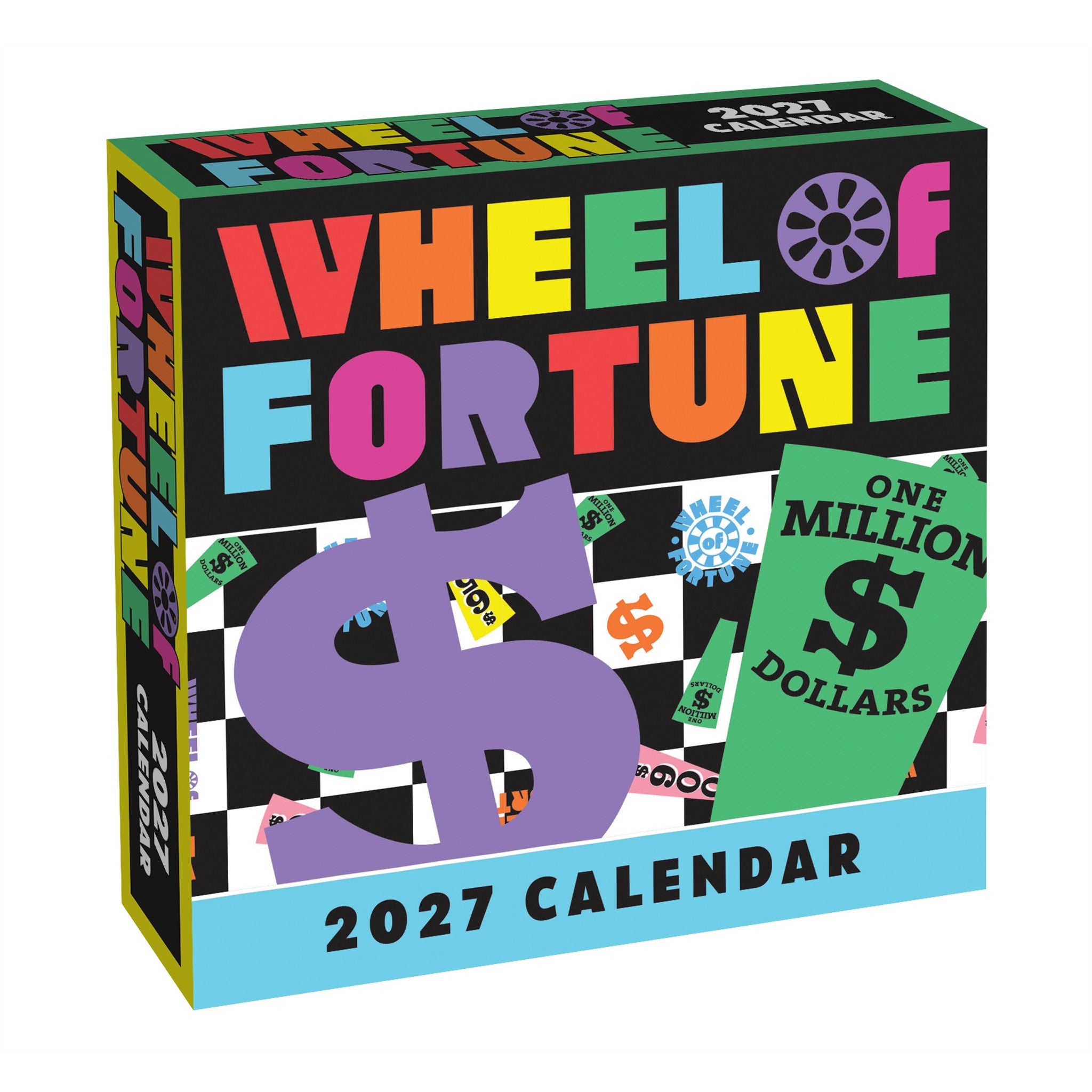 Wheel of Fortune 2027 Box Calendar