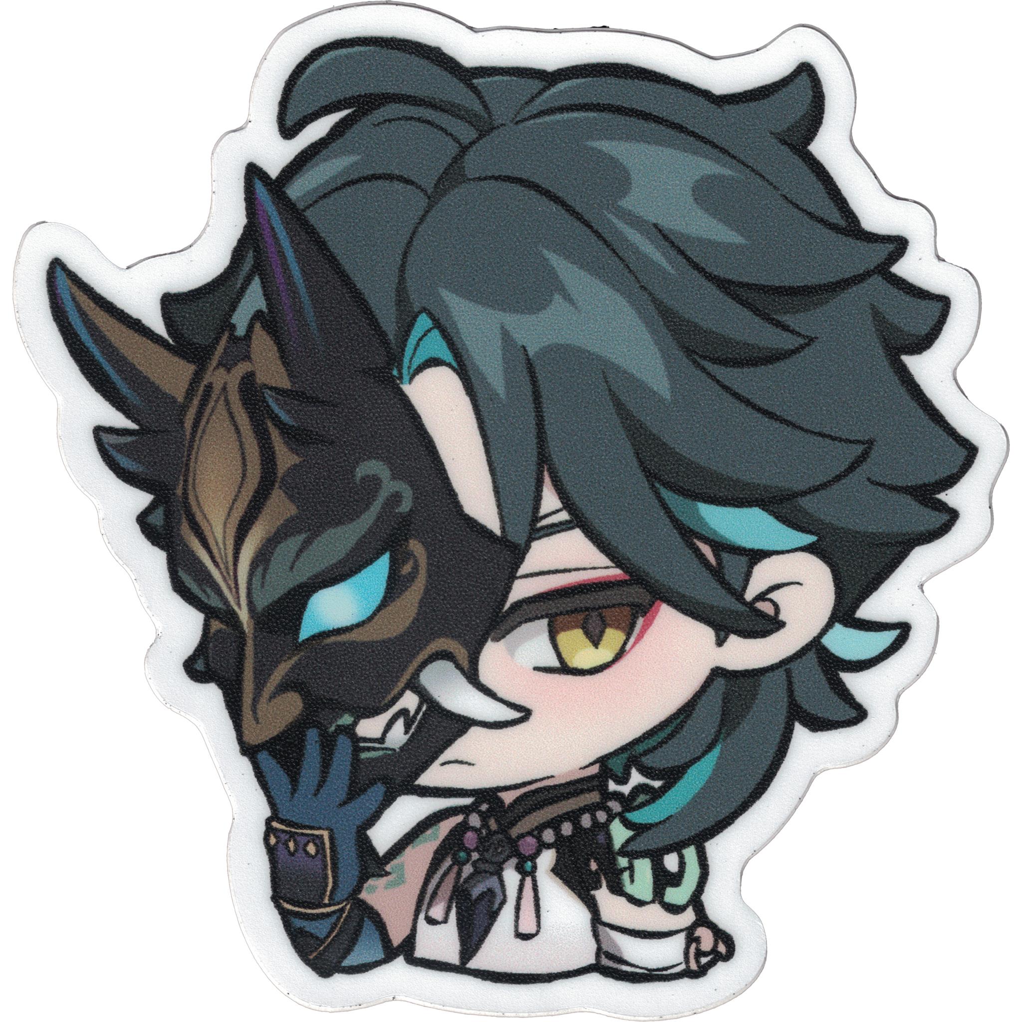 Autocollant vinyle Xiao prêt pour le combat